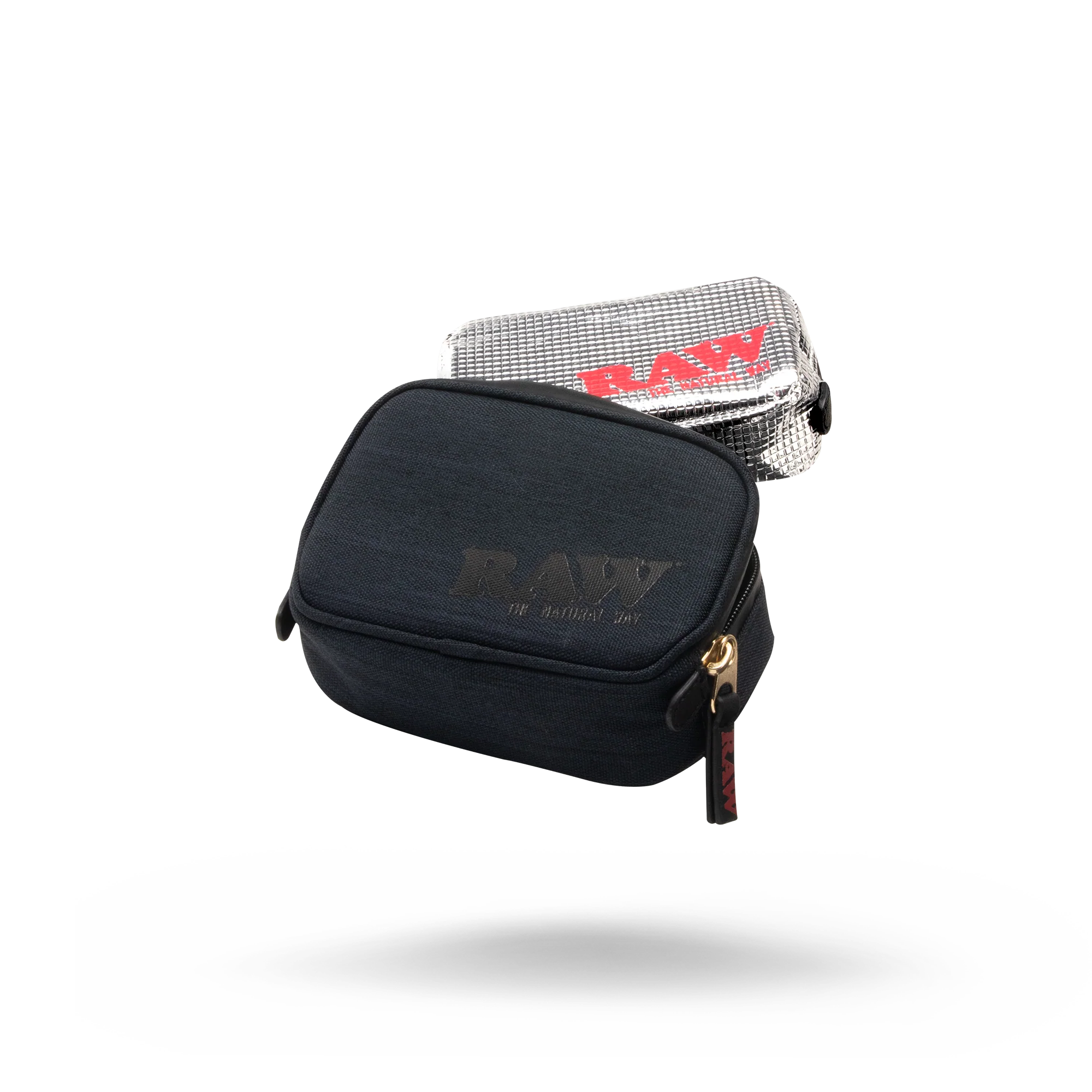 RAW Enhanced Black Smell Proof Smokers Pouch - Image 3
