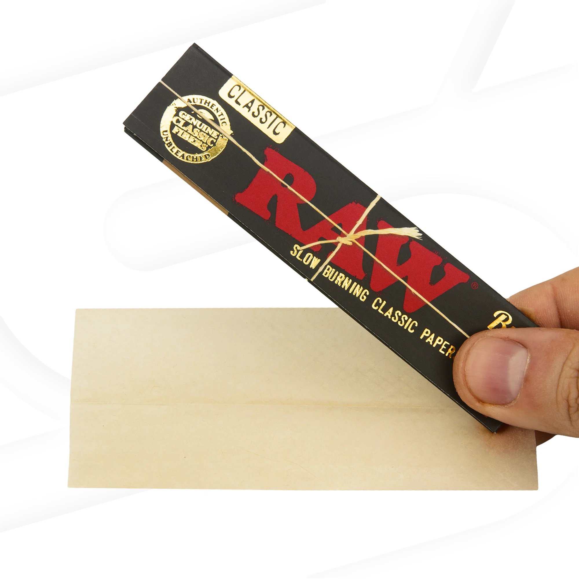 RAW Black Classic King Size Slim Rolling Papers - Image 3