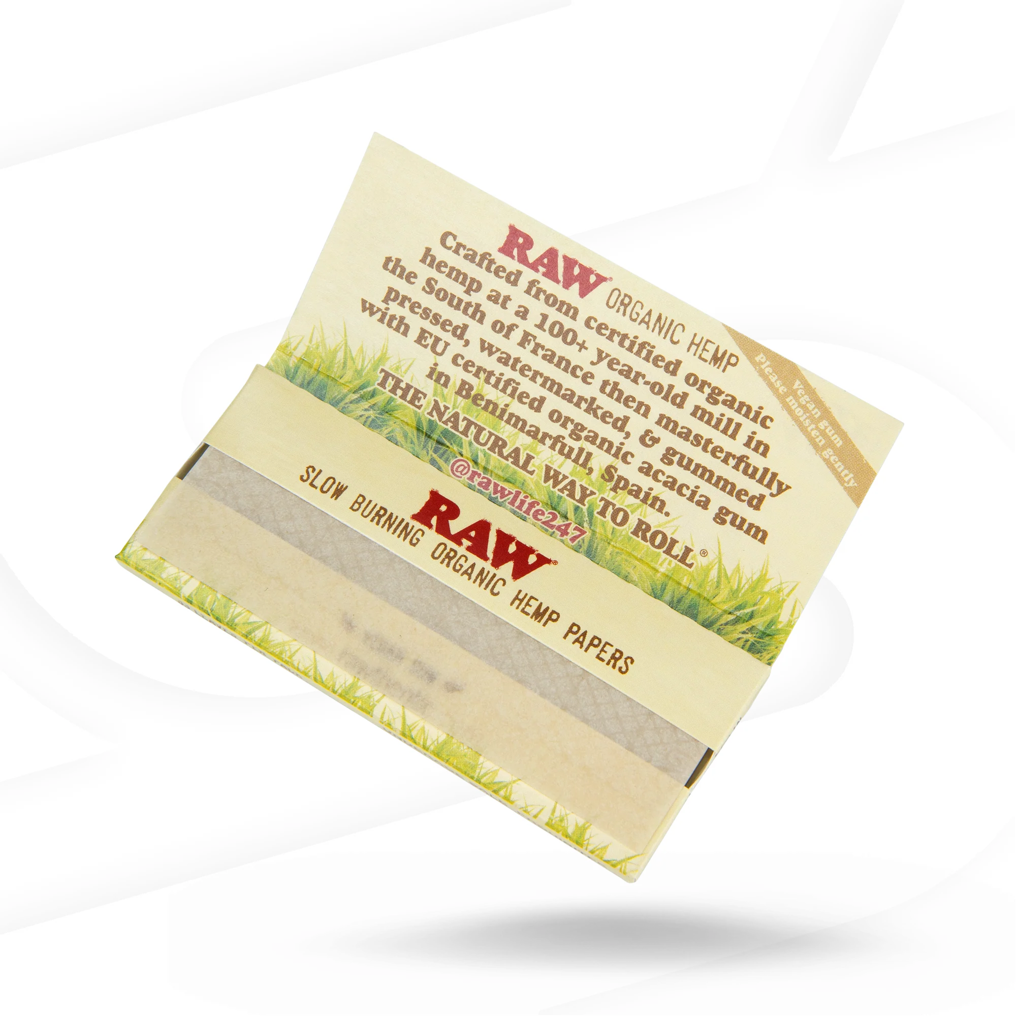 RAW Organic 1 1/2 Rolling Papers - Image 3