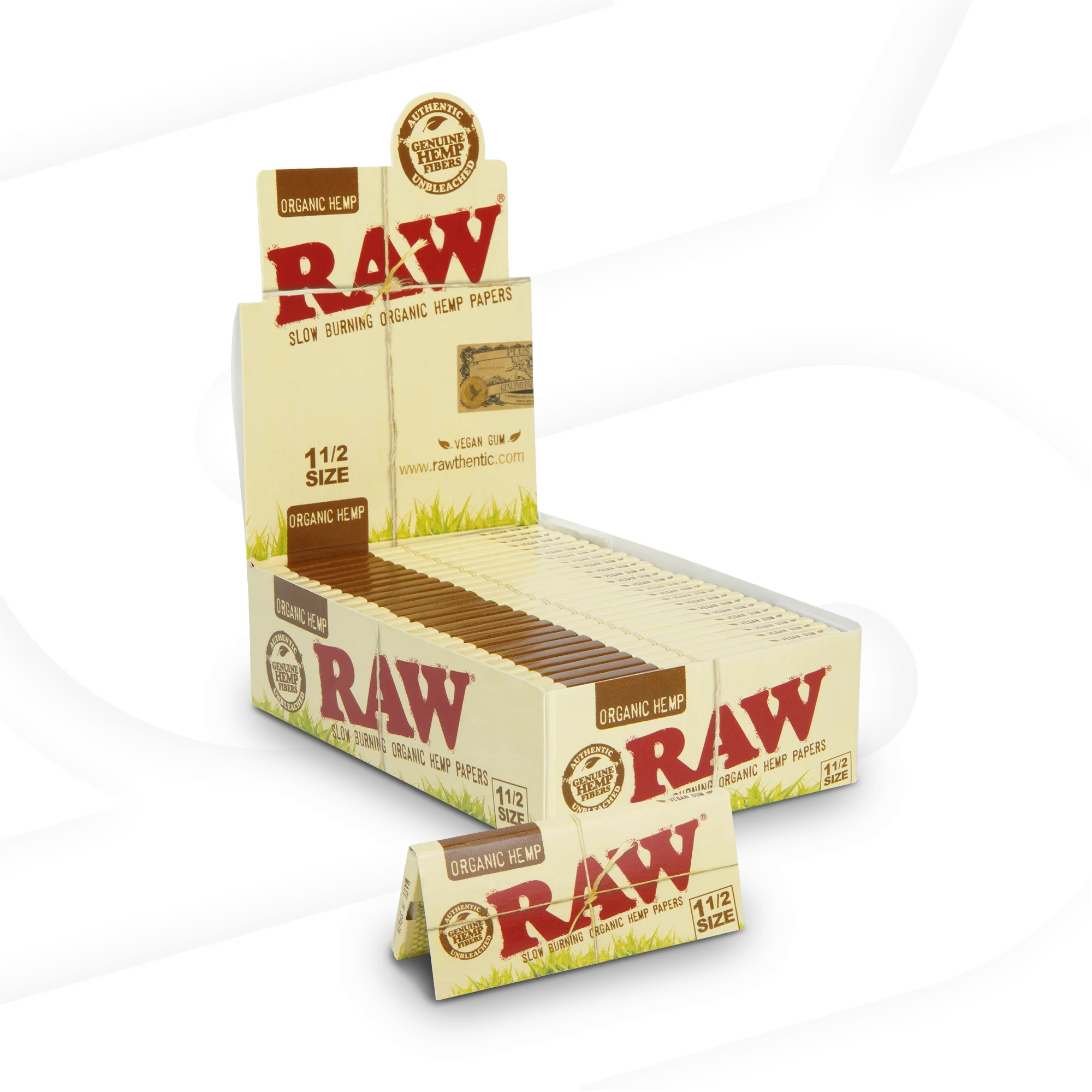 RAW Organic 1 1/2 Rolling Papers - Image 4