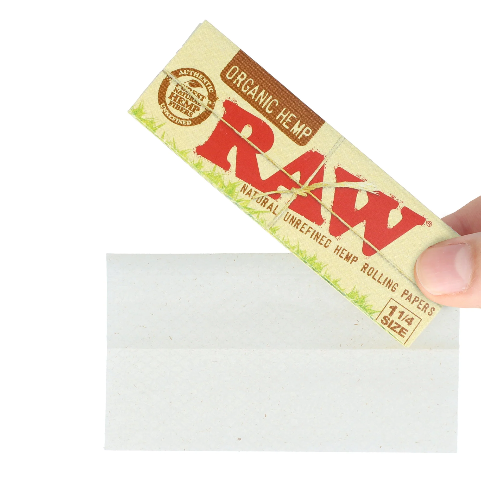 RAW Organic Hemp 1 1/4 Rolling Papers - Image 4