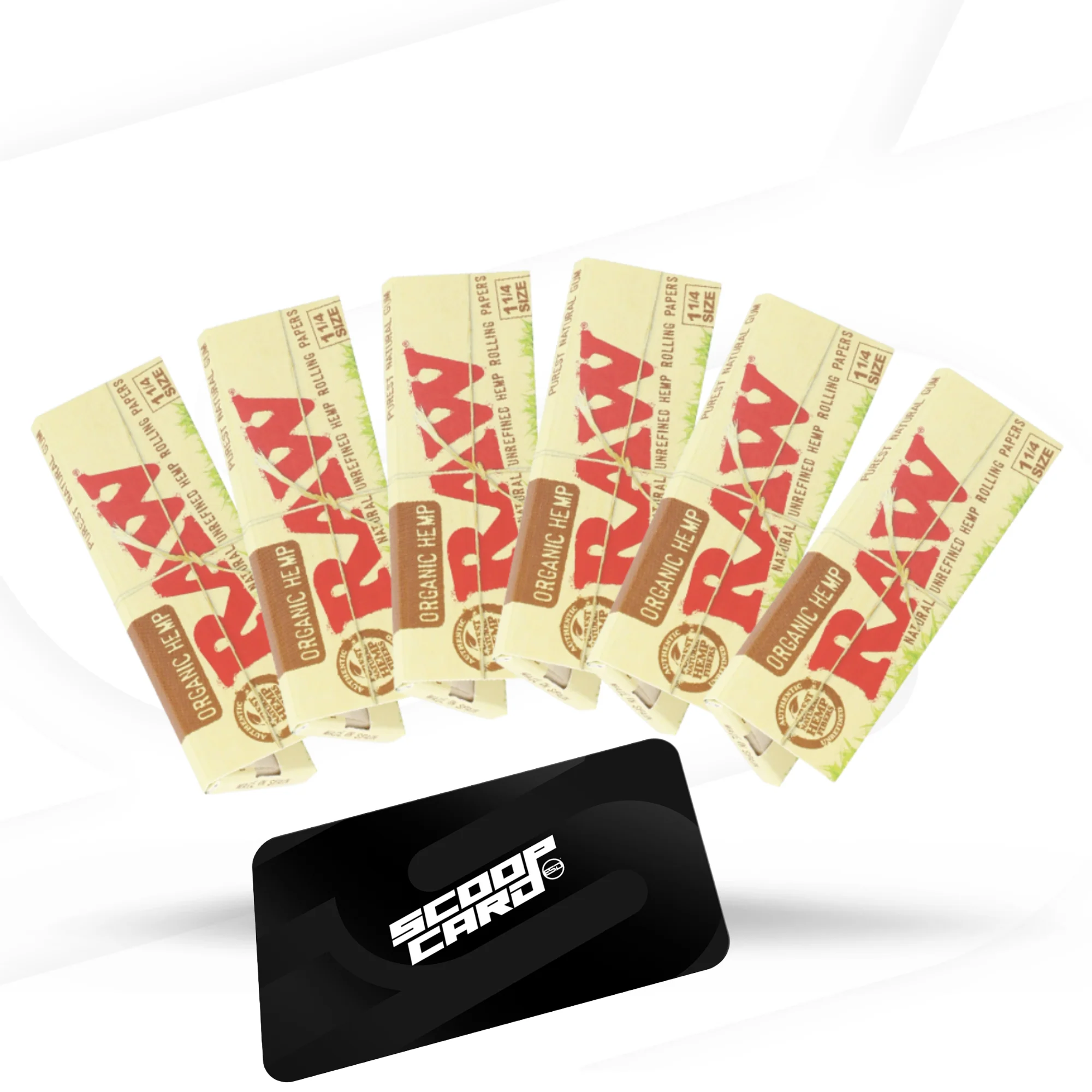 RAW Organic Hemp 1 1/4 Rolling Papers - Image 6
