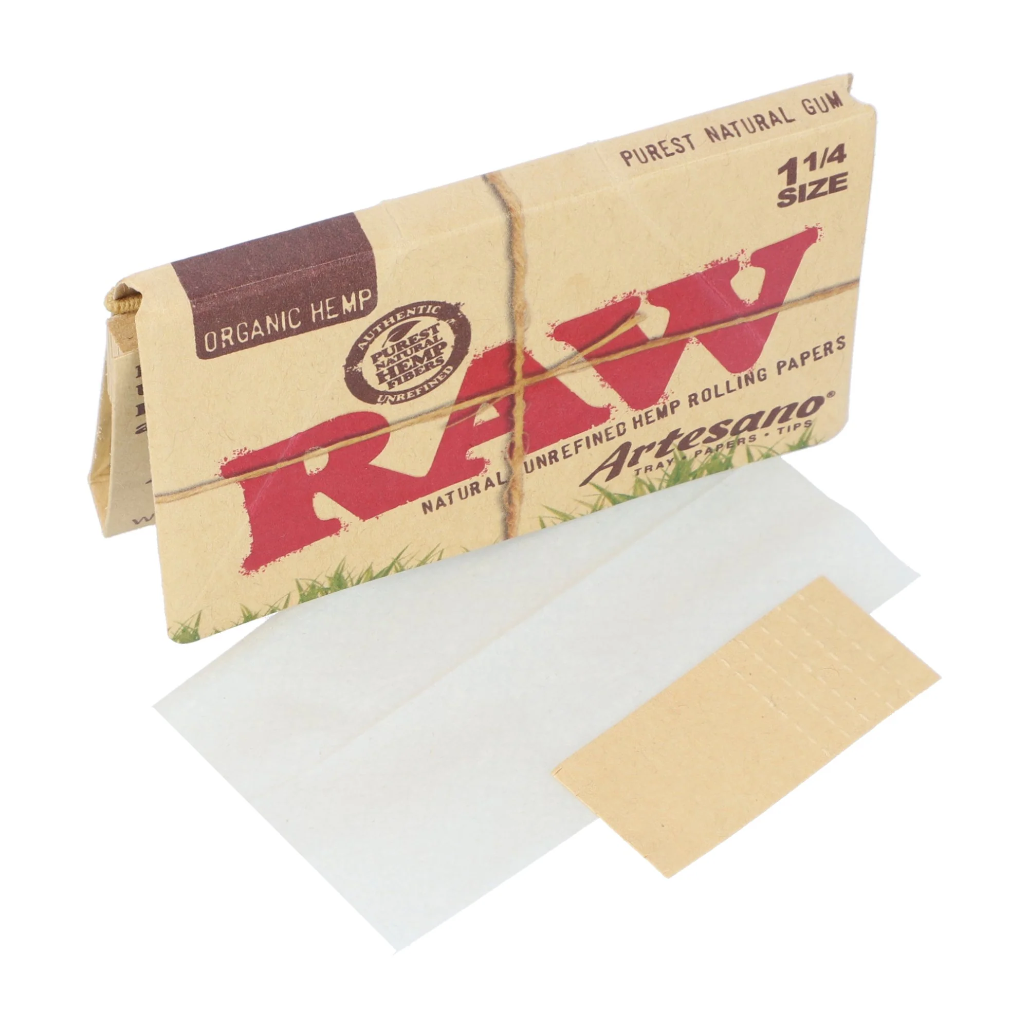 RAW Organic Hemp Artesano 1 1/4 Rolling Papers - Image 3