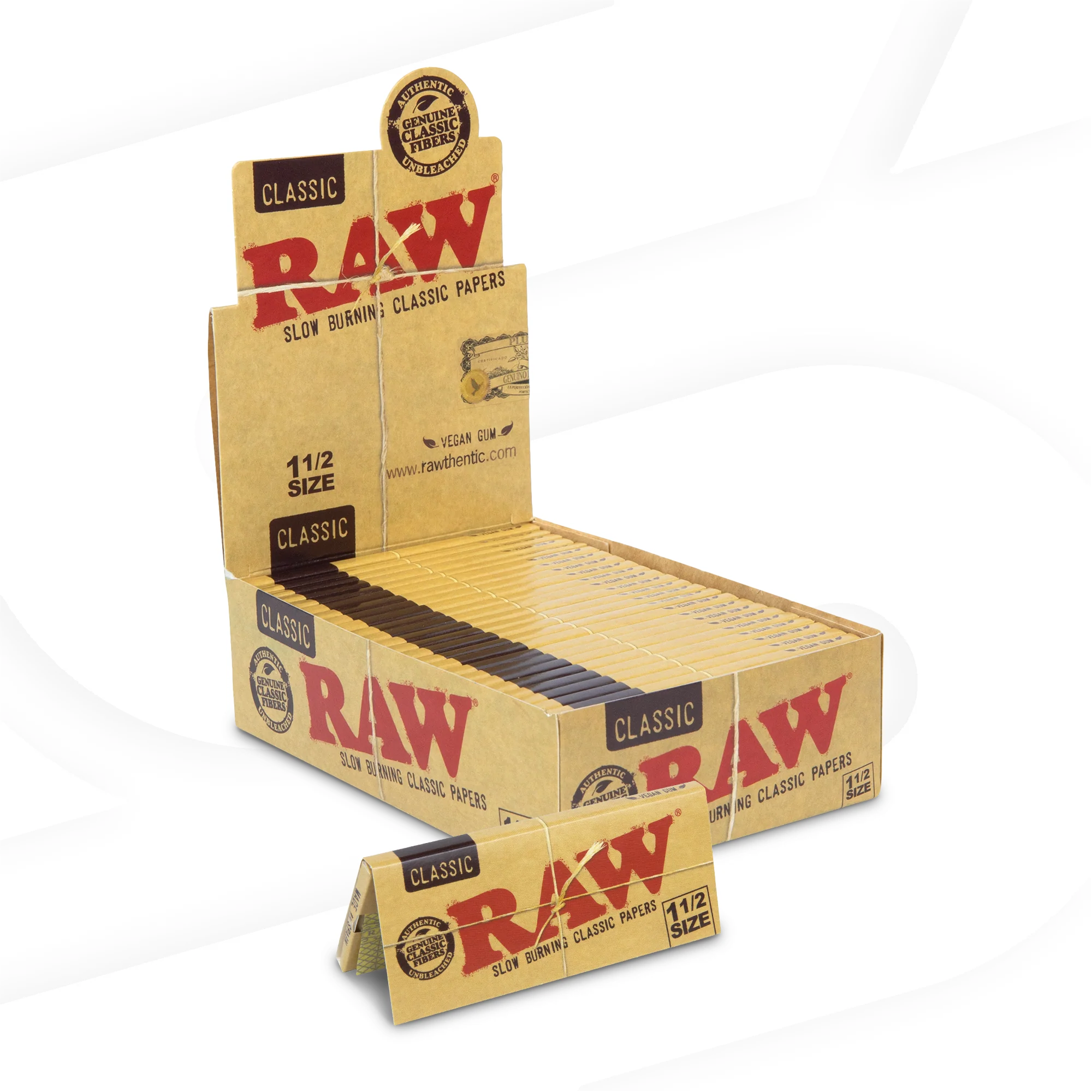 RAW Classic 1 1/2 Rolling Papers - Image 4