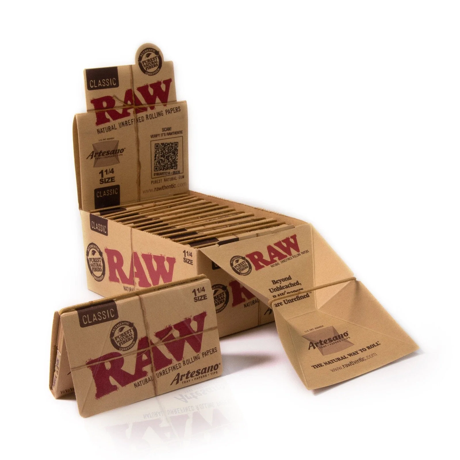 RAW Classic Artesano 1 1/4 Rolling Papers - Image 5