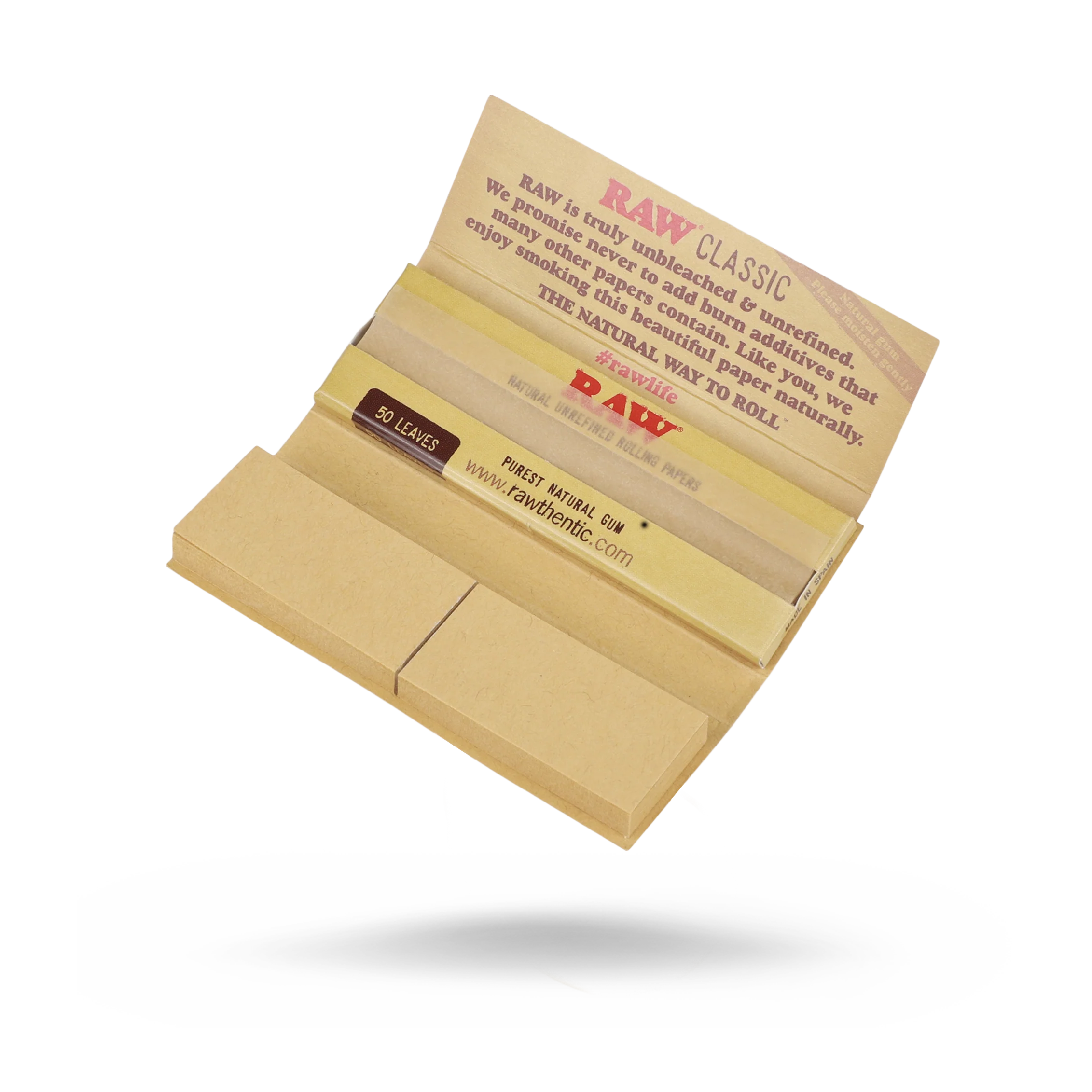 RAW Classic Connoisseur 1 1/4 Rolling Papers - Image 3