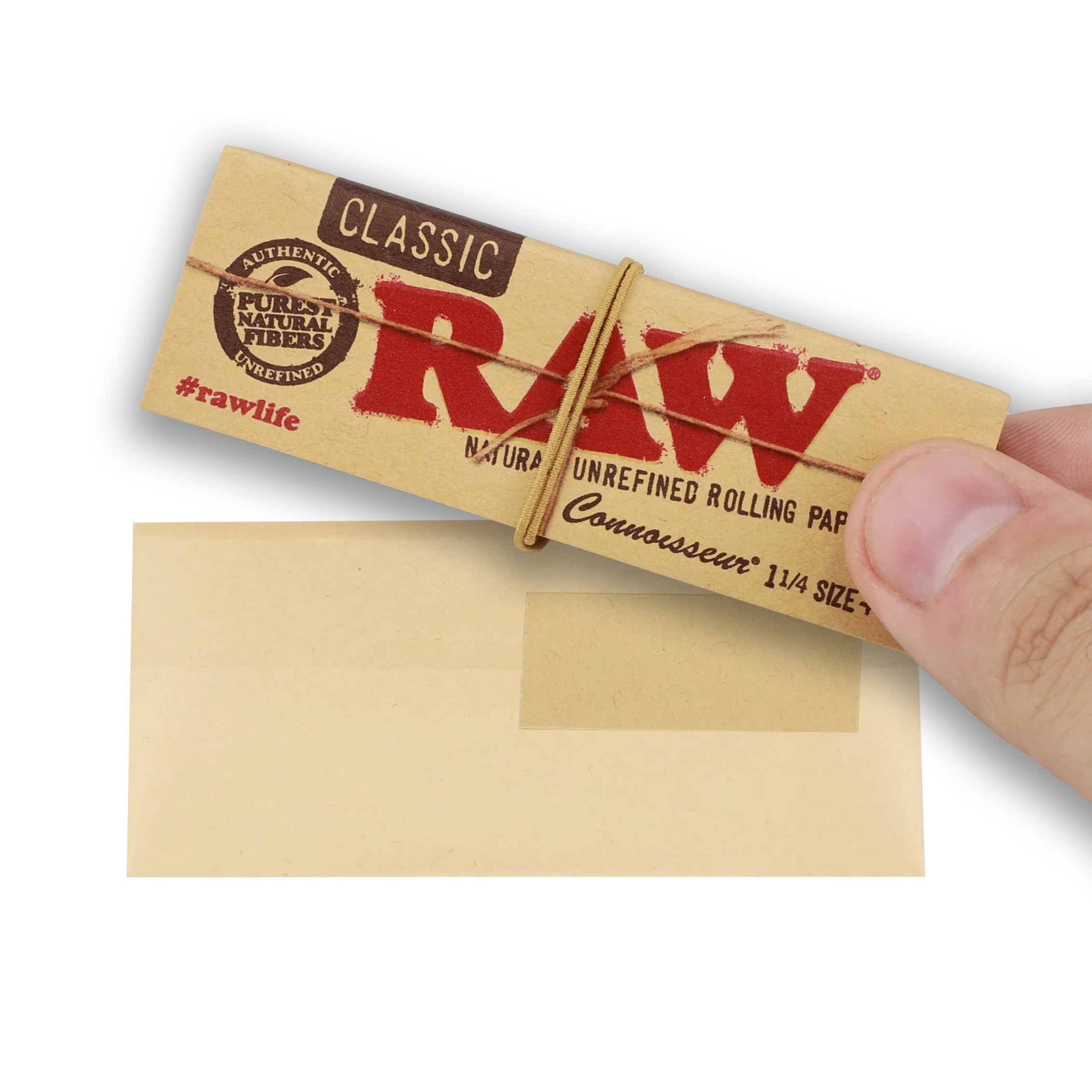 RAW Classic Connoisseur 1 1/4 Rolling Papers - Image 4