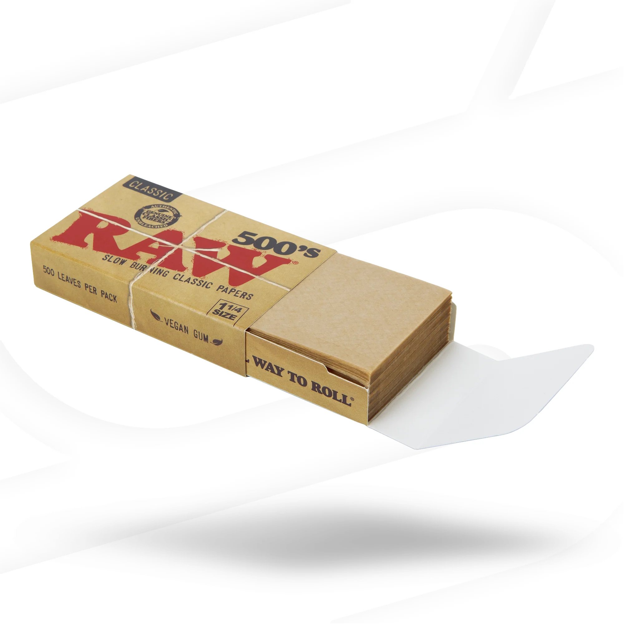 RAW Classic Creaseless 1 1/4 Rolling Papers - Image 10