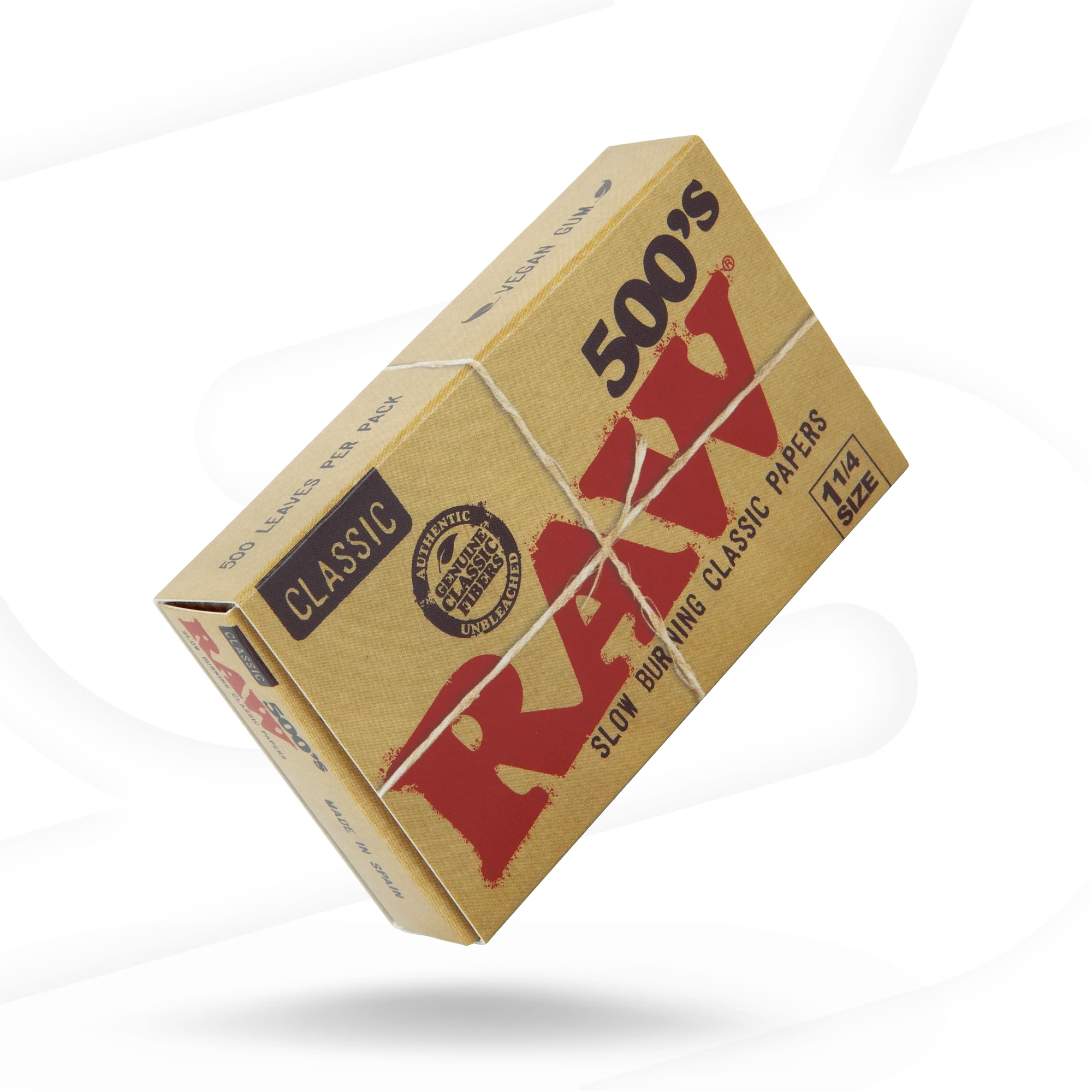 RAW Classic Creaseless 1 1/4 Rolling Papers - Image 7