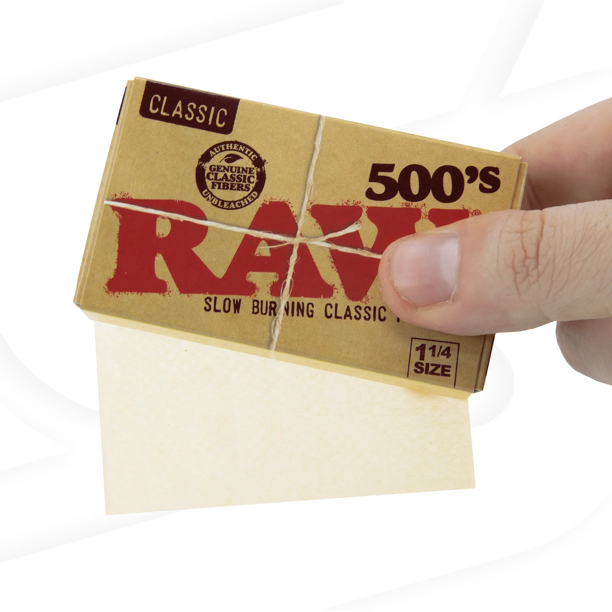 RAW Classic Creaseless 1 1/4 Rolling Papers - Image 8