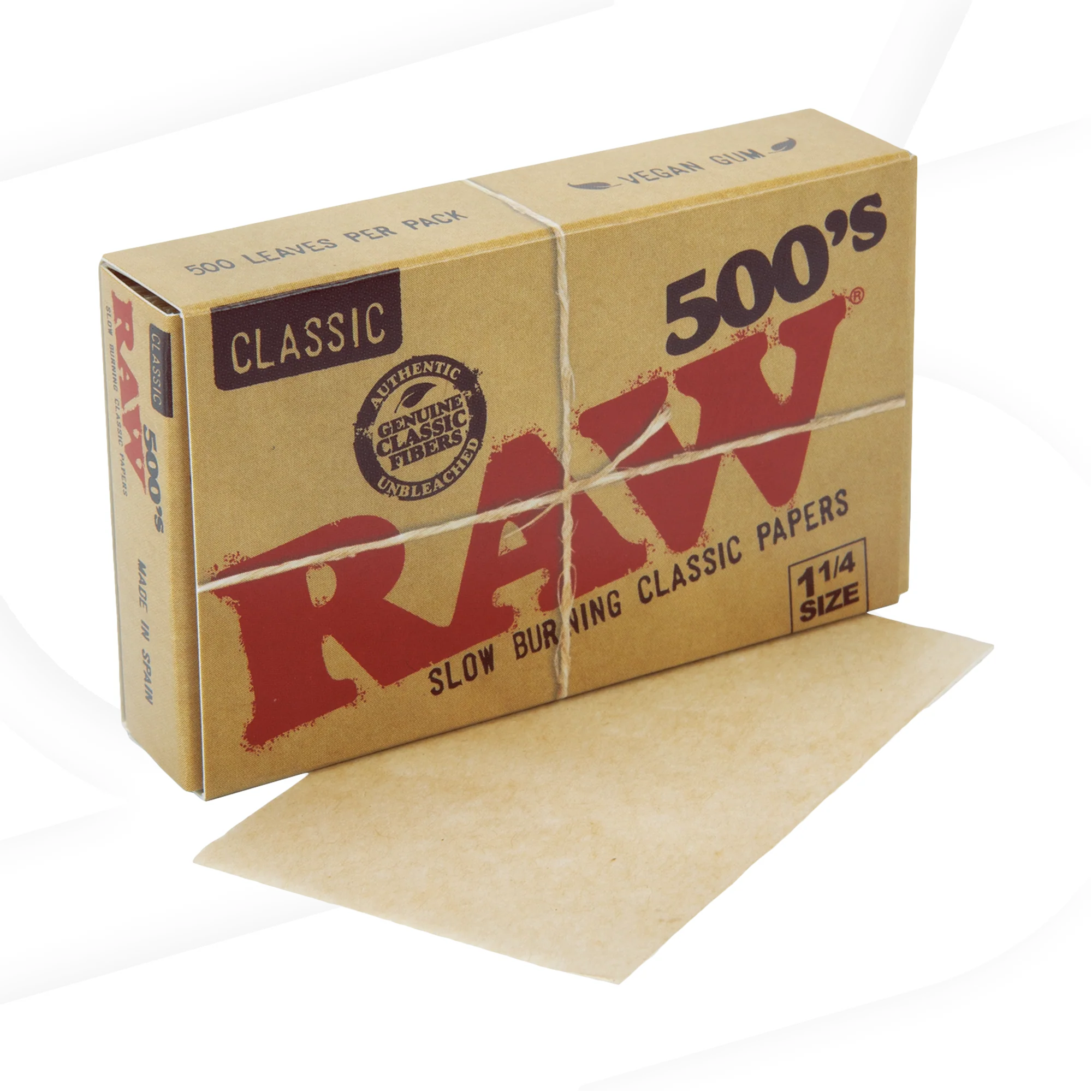 RAW Classic Creaseless 1 1/4 Rolling Papers - Image 9