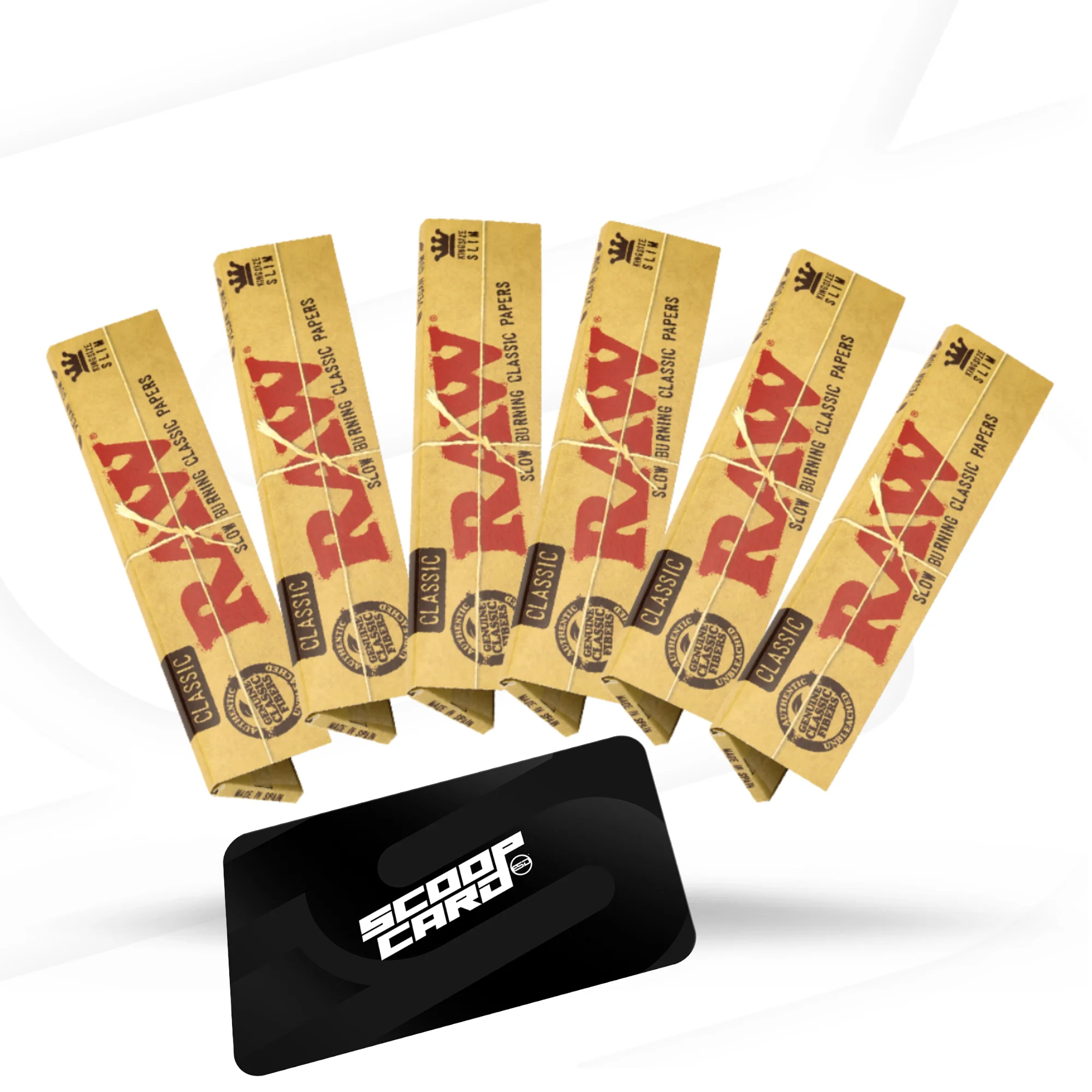 RAW Classic King Size Slim Rolling Papers - Image 5
