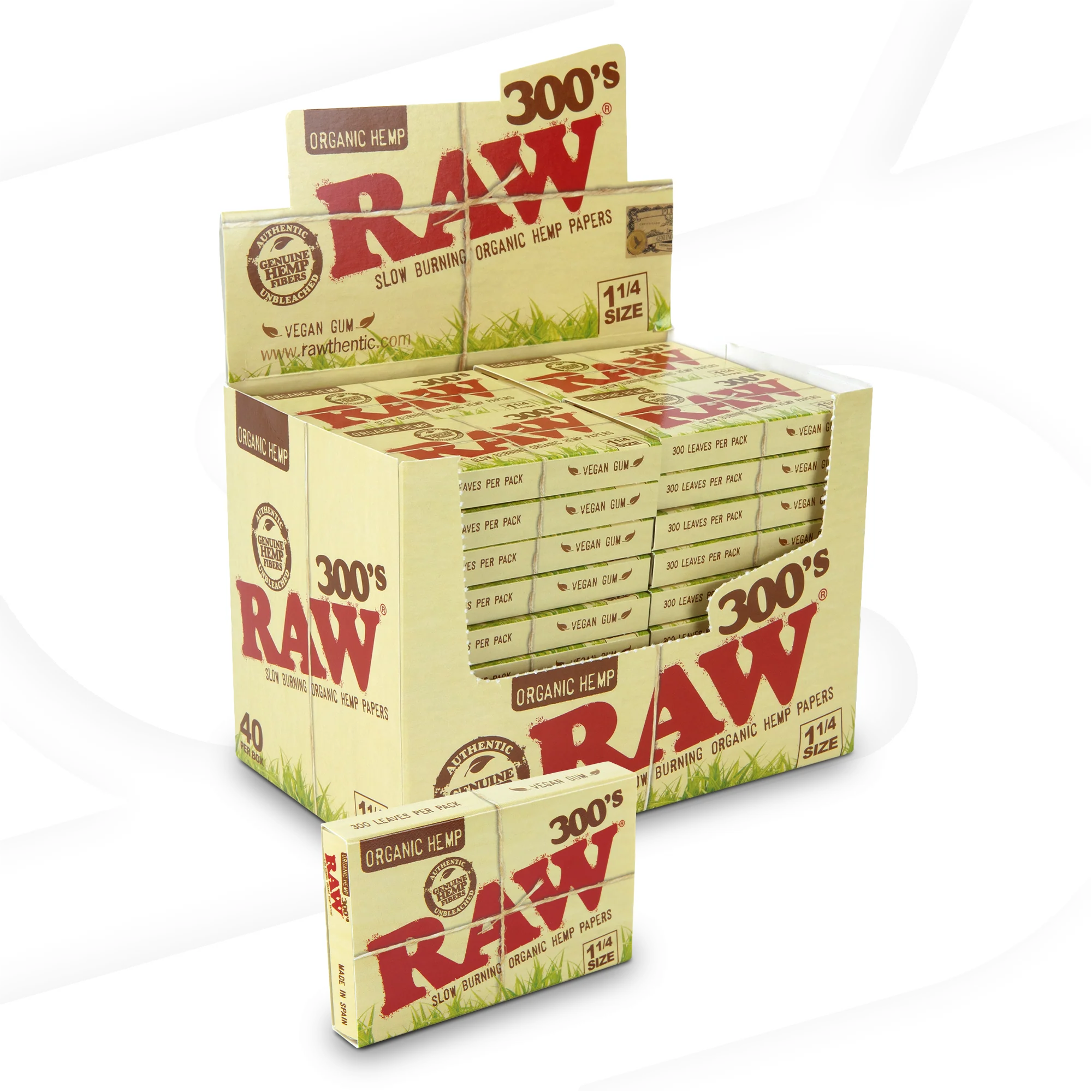 RAW Organic Creaseless 1 1/4 - 300's - Image 5