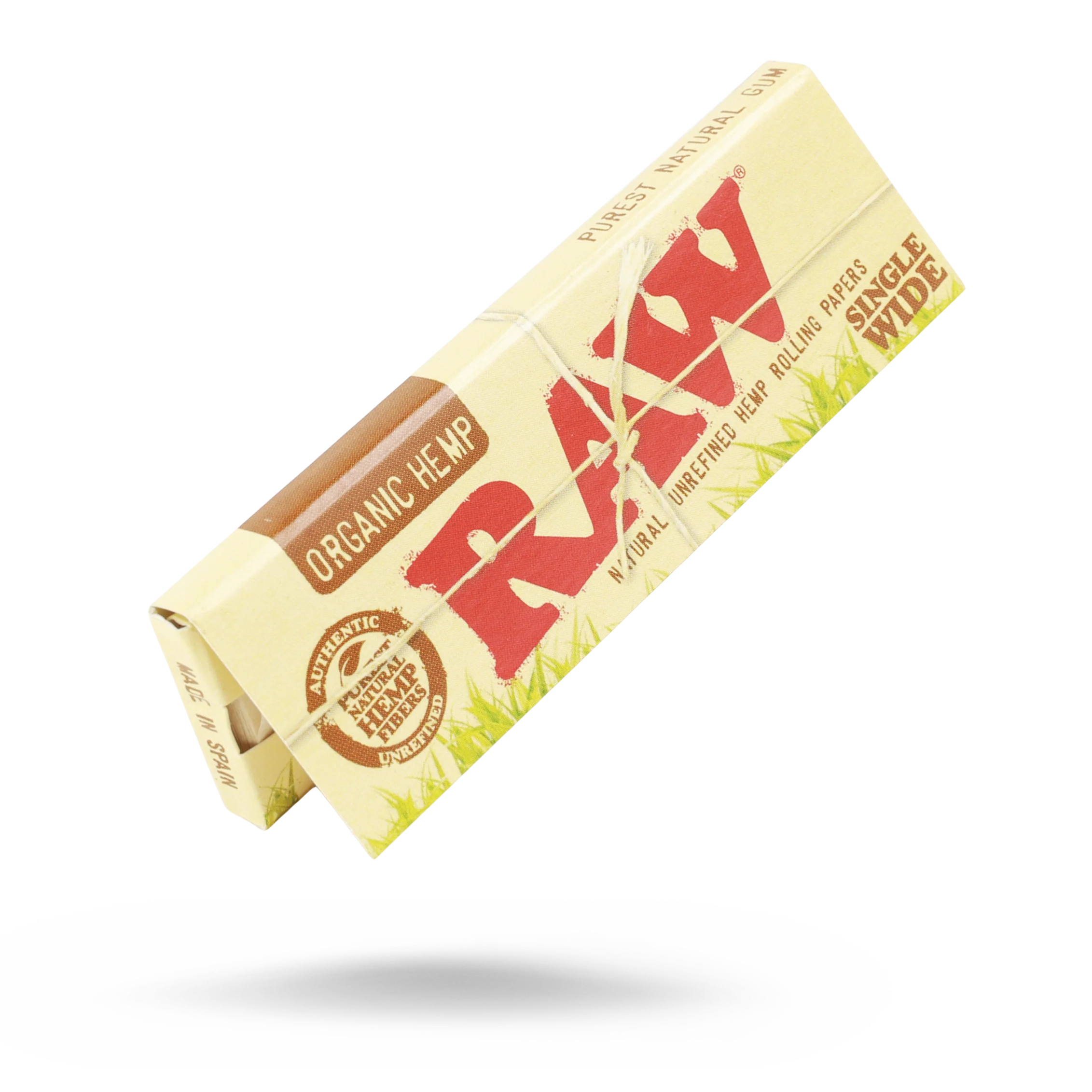 RAW Organic Hemp Single Wide Rolling Papers