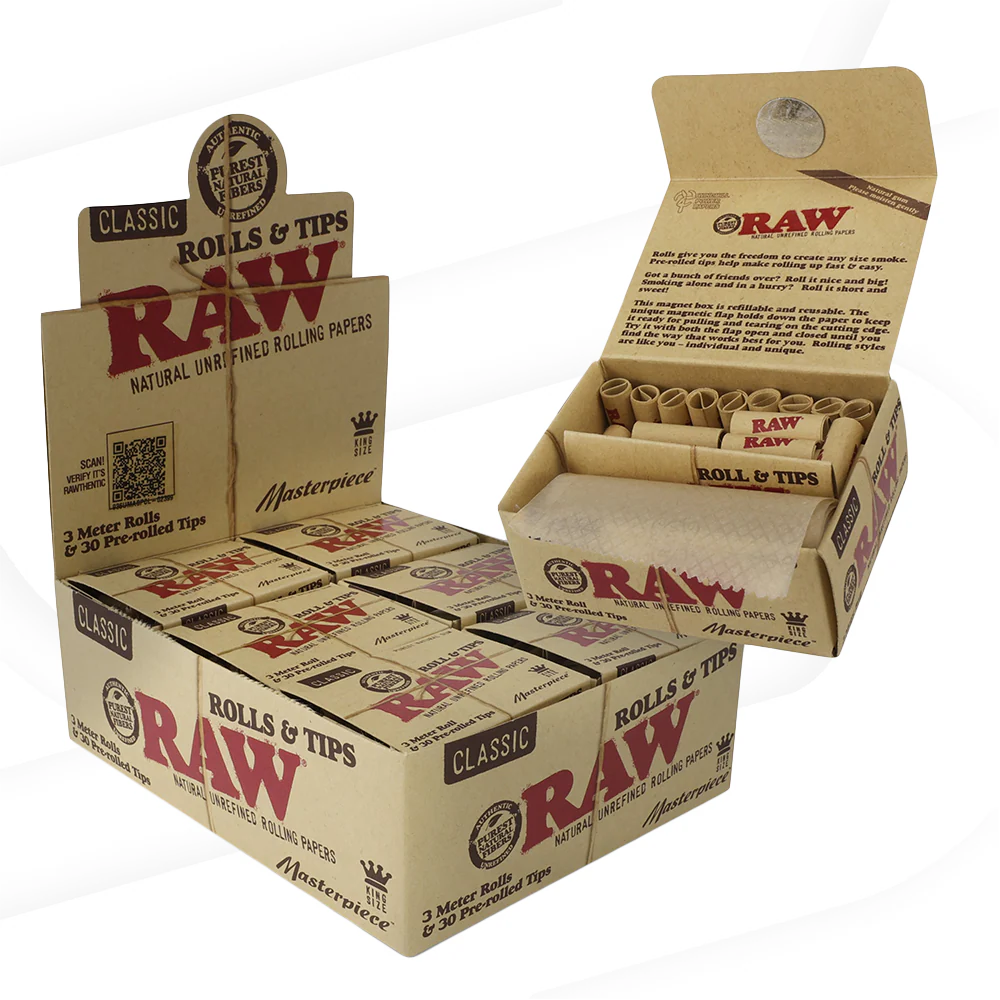 RAW Classic Masterpiece Rolls - 3 Meters - Image 2