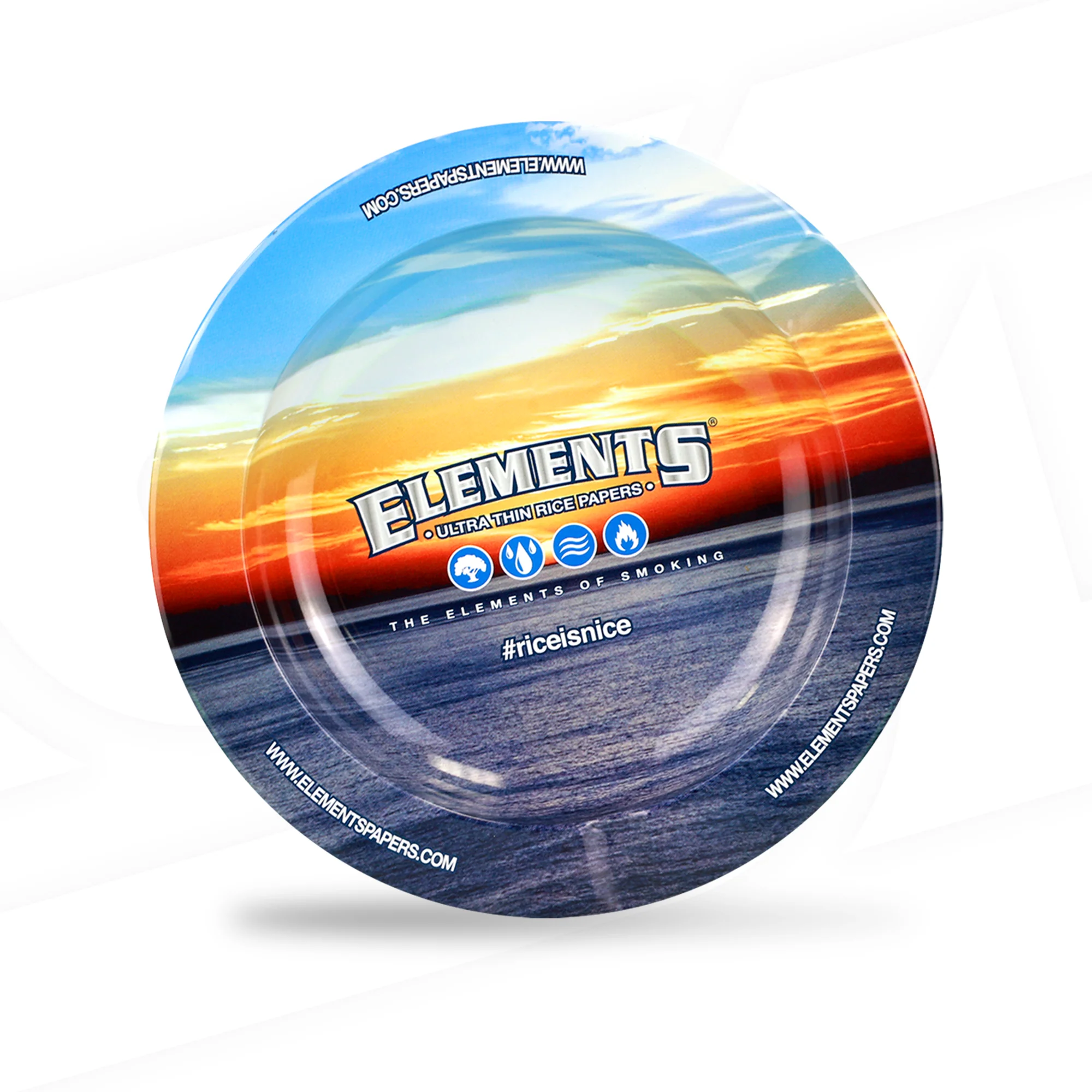 Elements Blue Ashtray