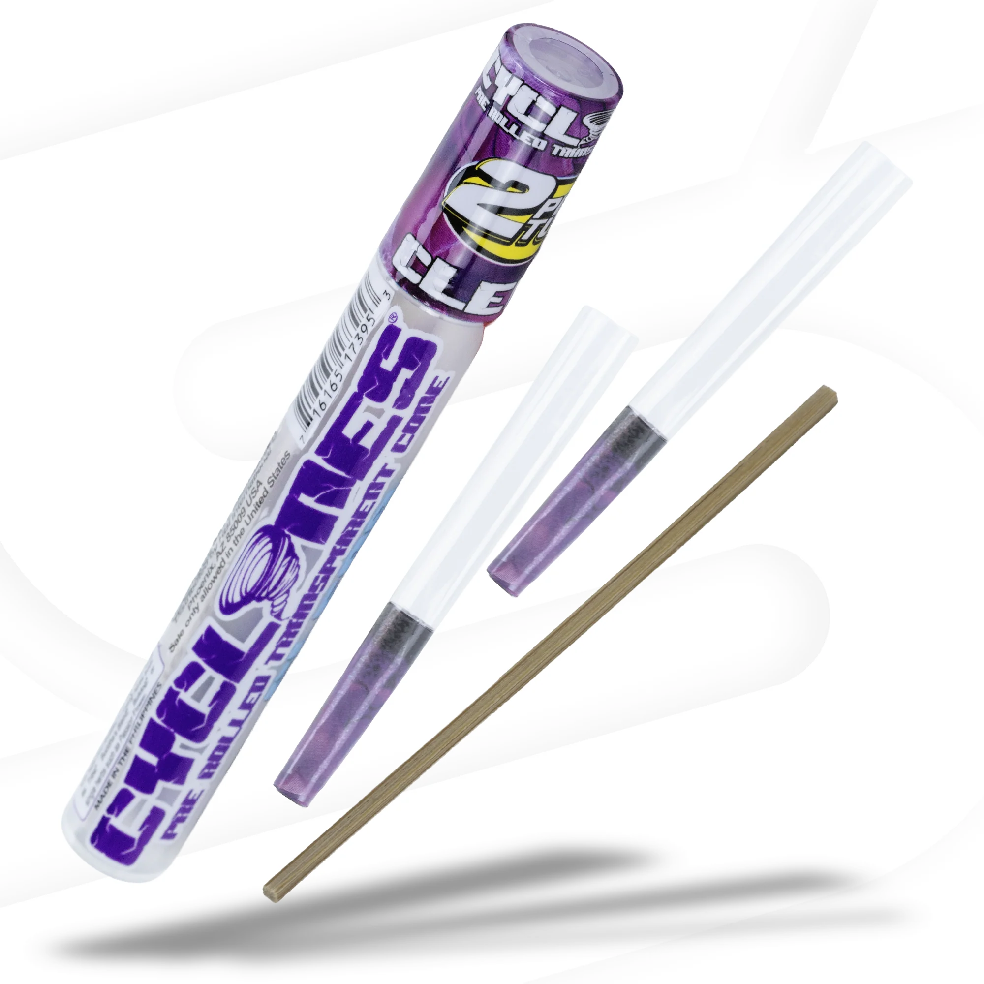 Cyclones Clear Flavored Pre Rolled Cones - Image 12