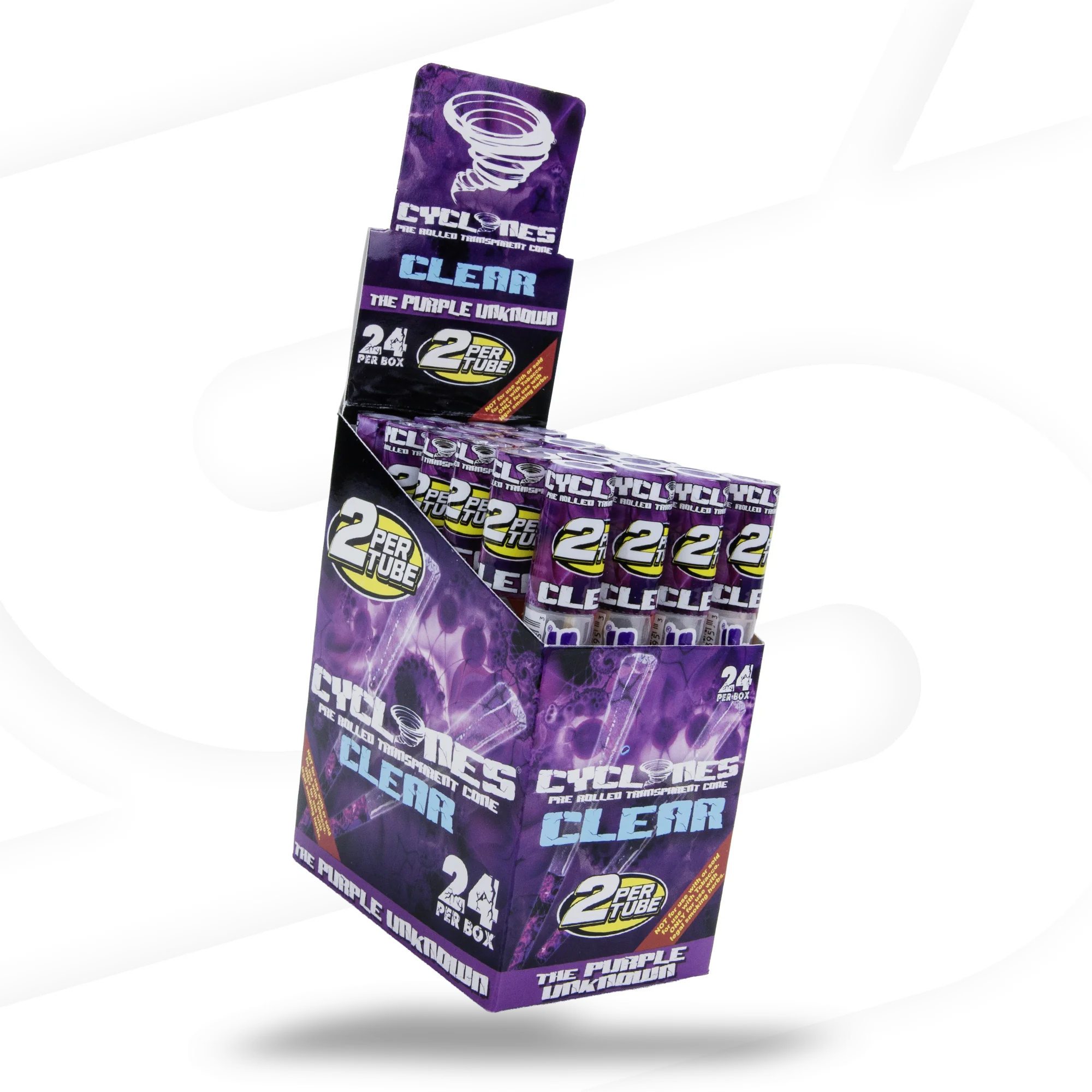 Cyclones Clear Flavored Pre Rolled Cones - Image 13