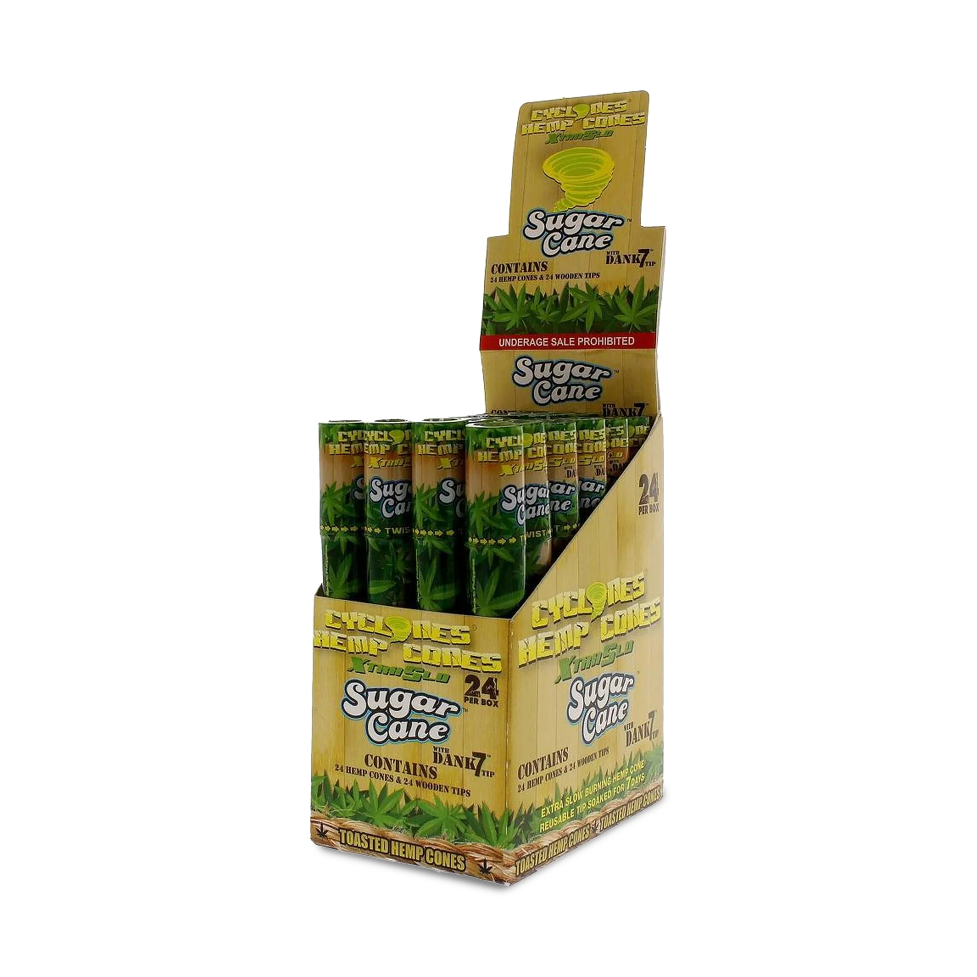 Cyclones Xtraslow Flavored Hemp Pre Rolled Cones - Image 3
