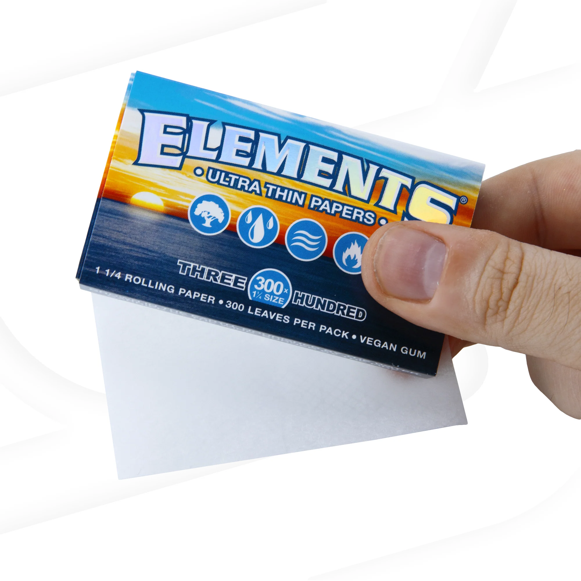 Elements 1 1/4 300 Rolling Papers - Image 3