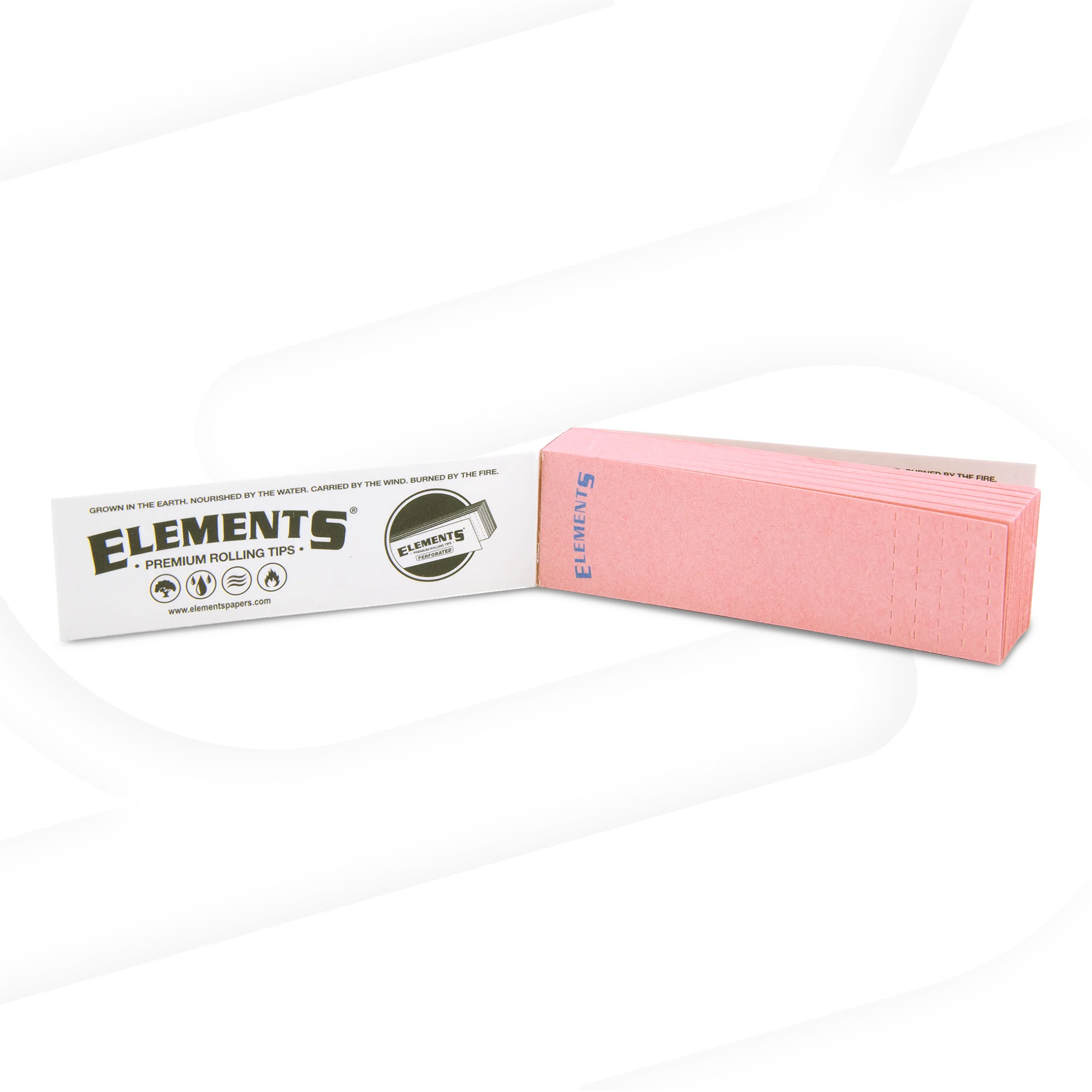 Elements Pink Perforated Rolling Tips - Image 3