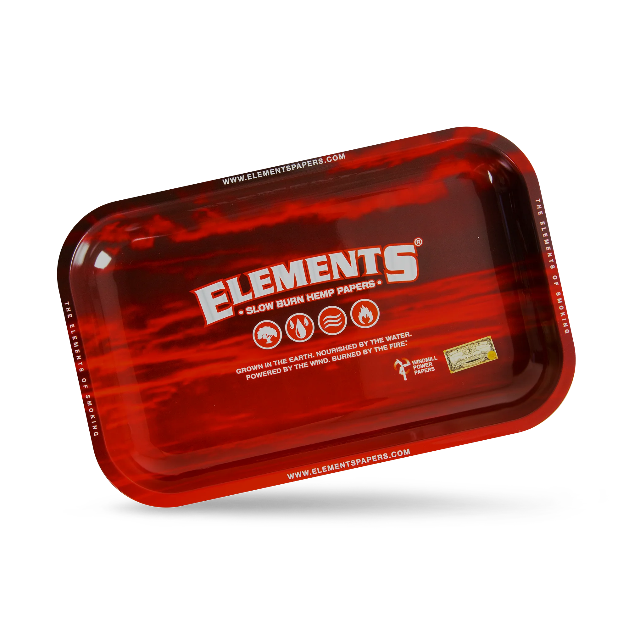 Elements Red Rolling Trays - Image 4