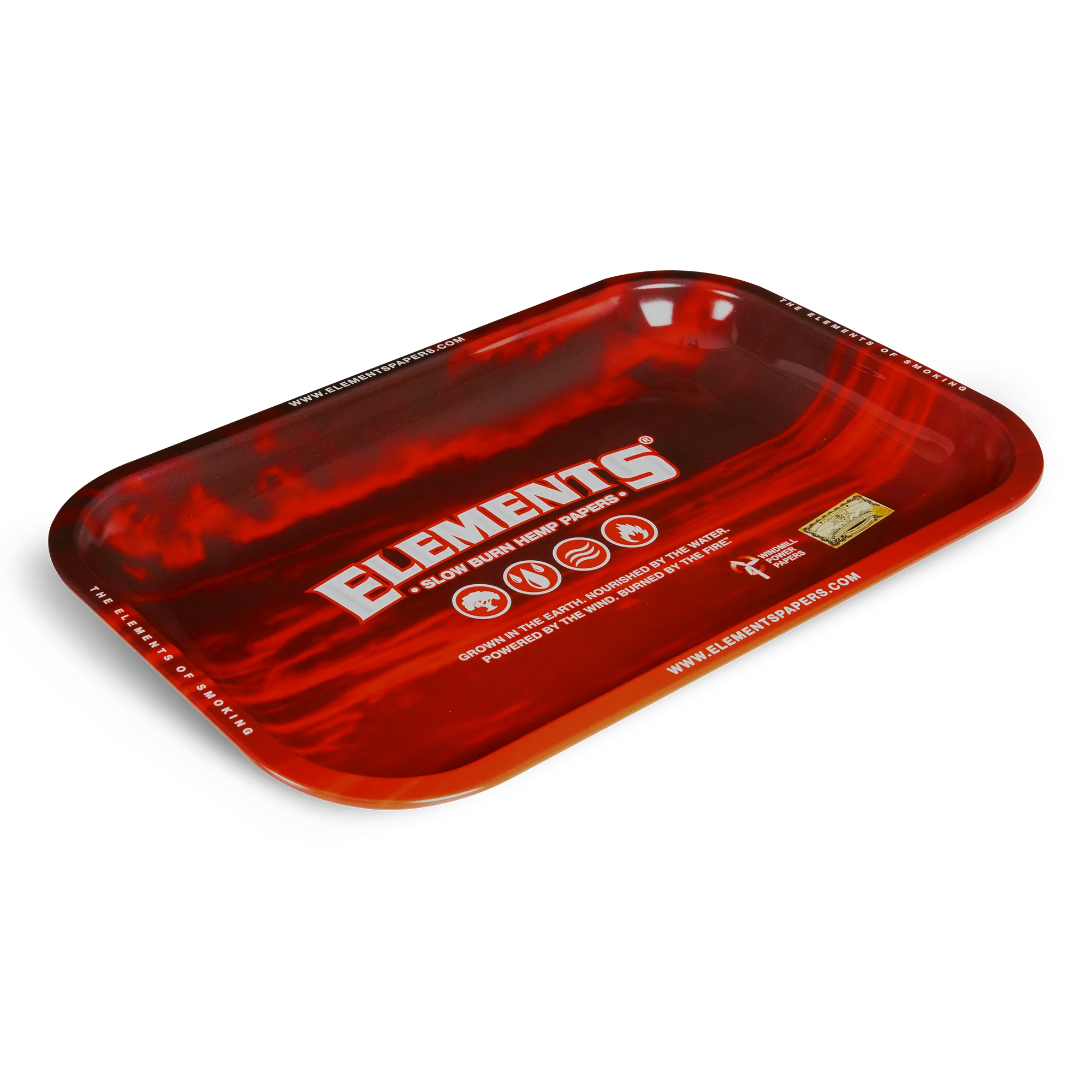 Elements Red Rolling Trays - Image 5