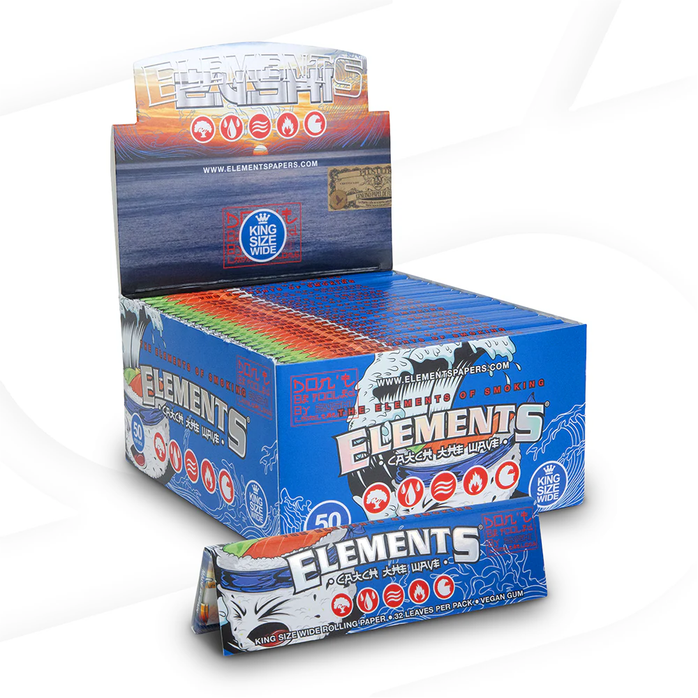 Elements x Zushi King Size Wide Rolling Papers - Image 4