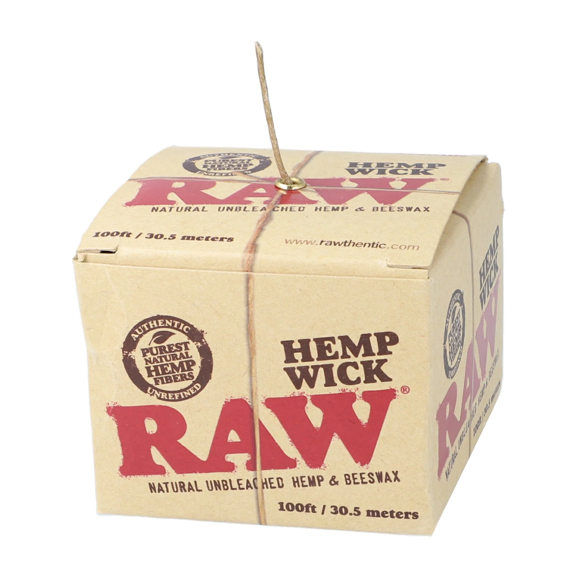 RAW Hemp Wick Balls - Image 2