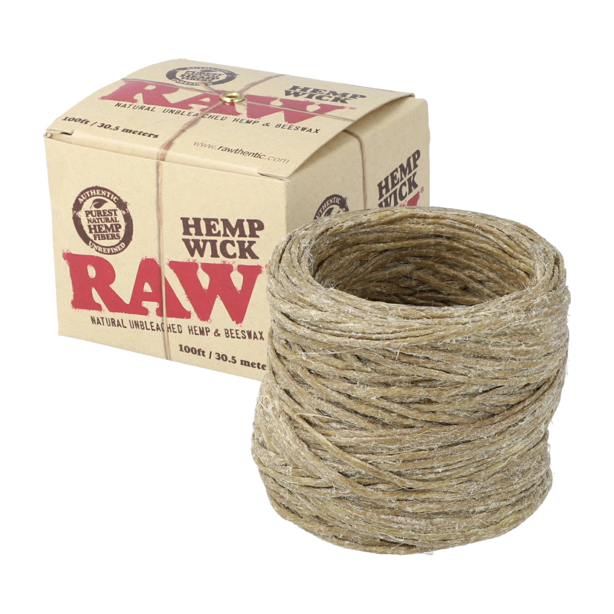 RAW Hemp Wick Balls - Image 3