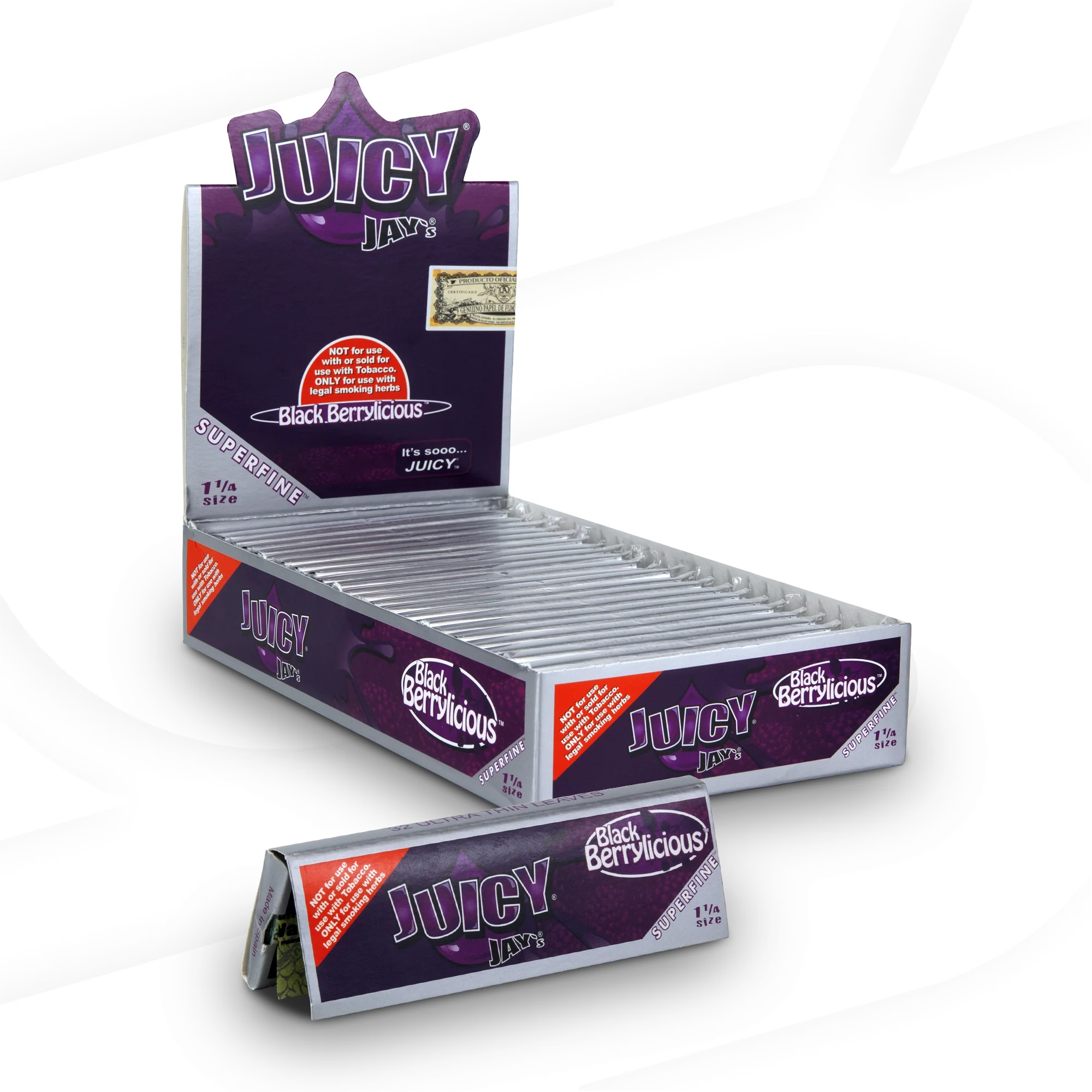 Juicy Jays 1 1/4 Superfine Flavored Hemp Rolling Papers - Image 15