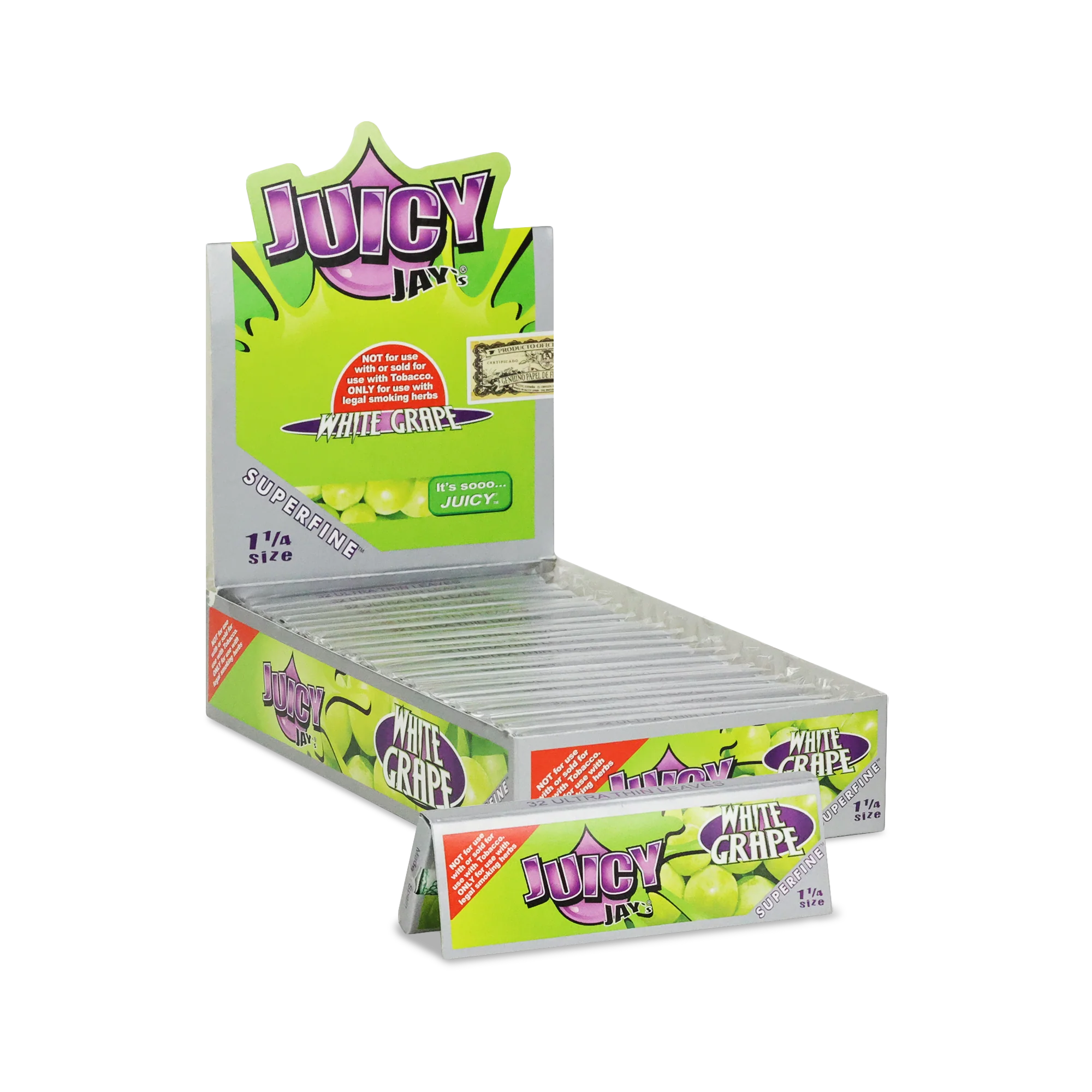 Juicy Jays 1 1/4 Superfine Flavored Hemp Rolling Papers - Image 3