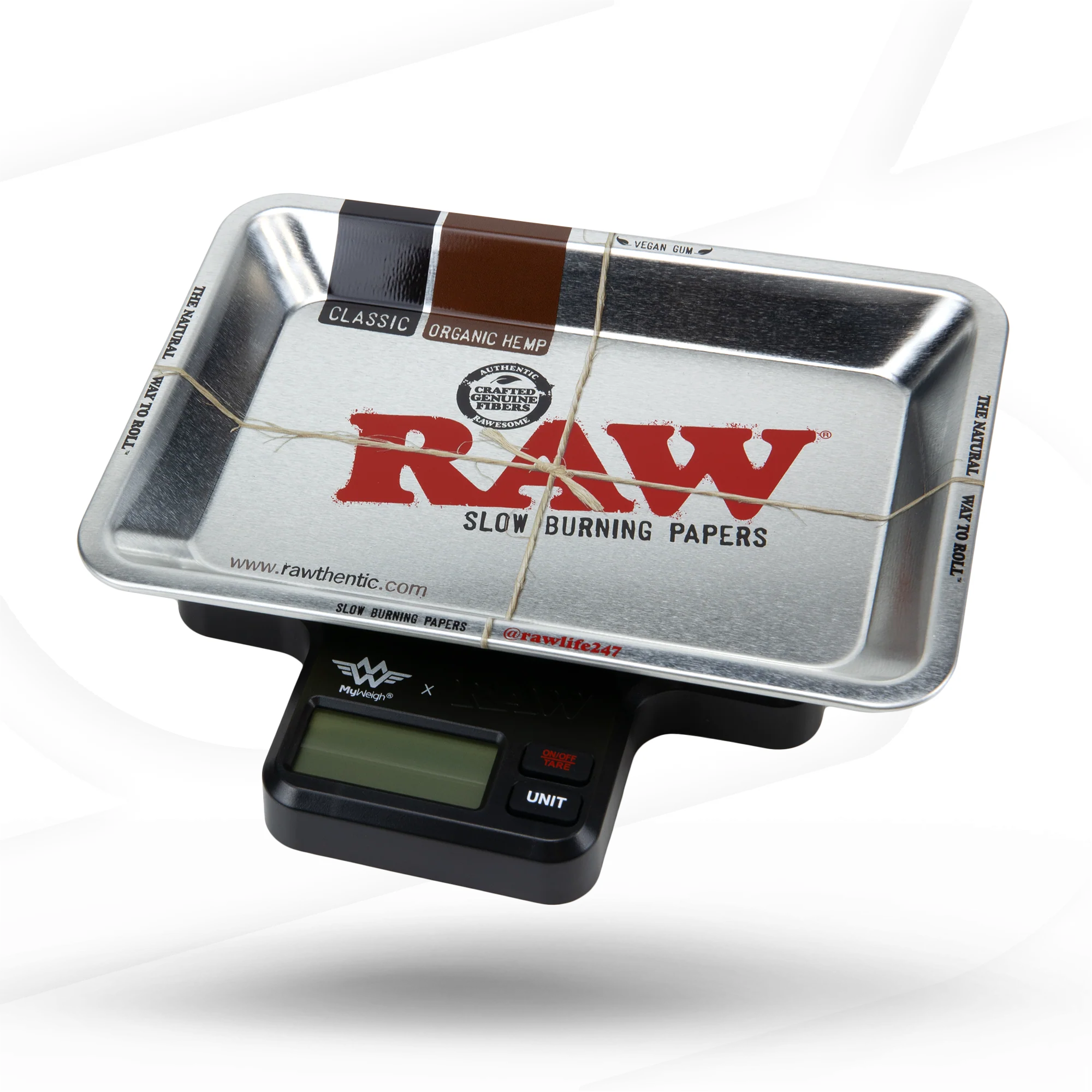 RAW X My Weigh Tray Scale
