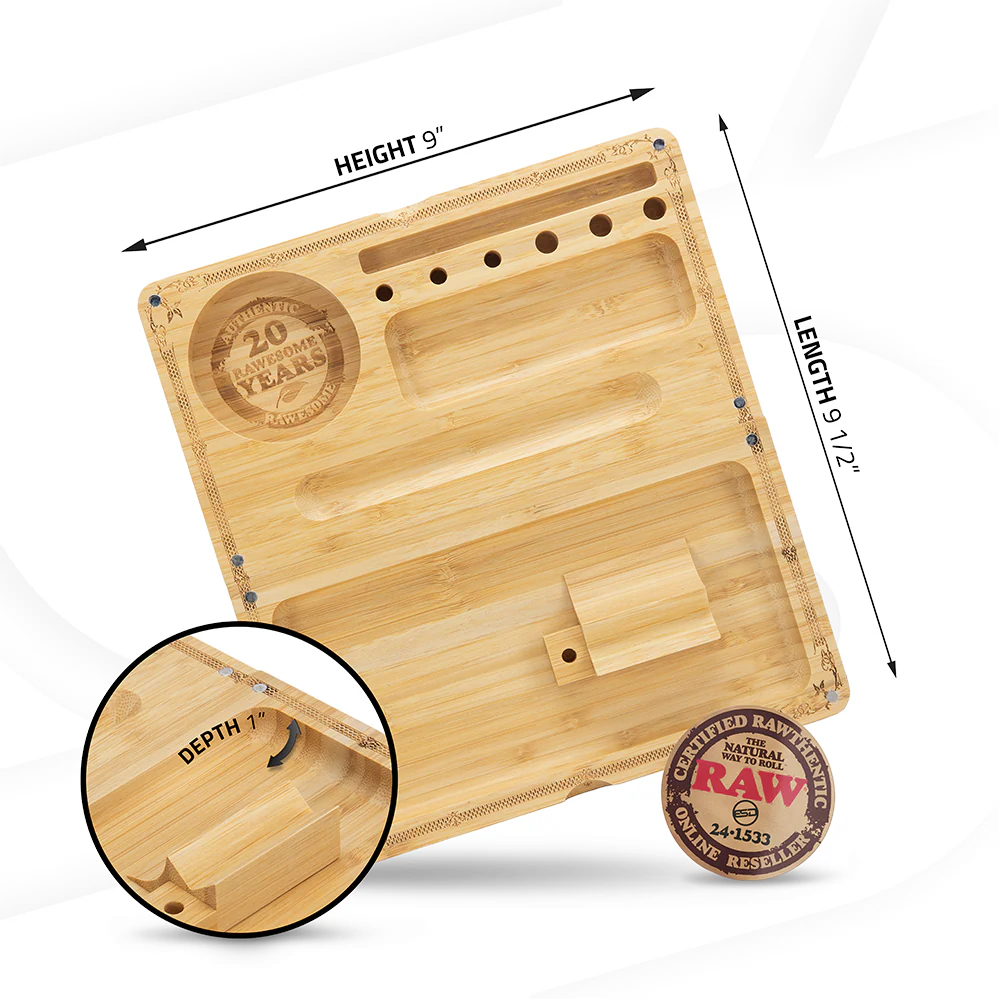 RAW Backflip 20th Anniversary Rolling Tray - Image 4