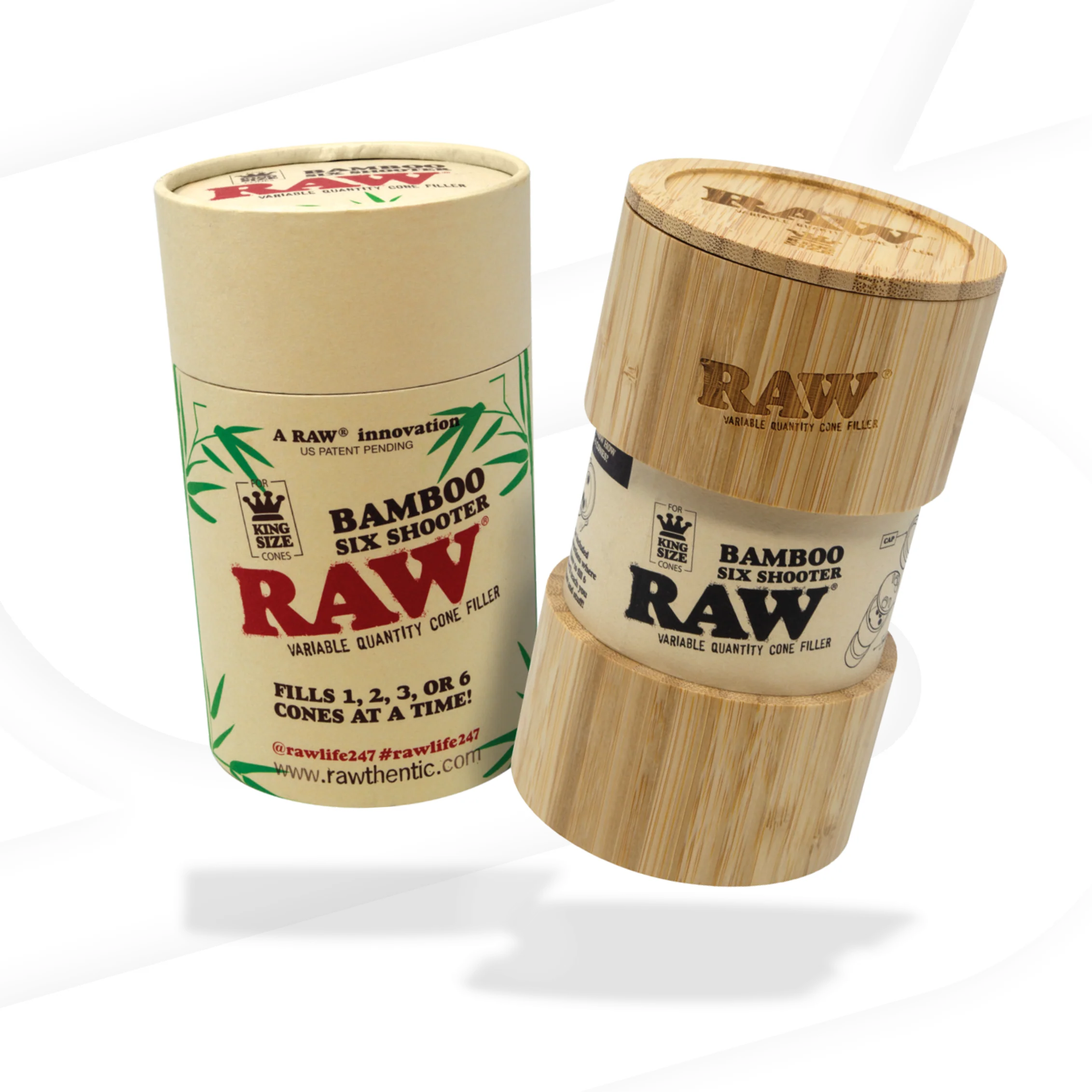 RAW Bamboo Six Shooter - Image 3