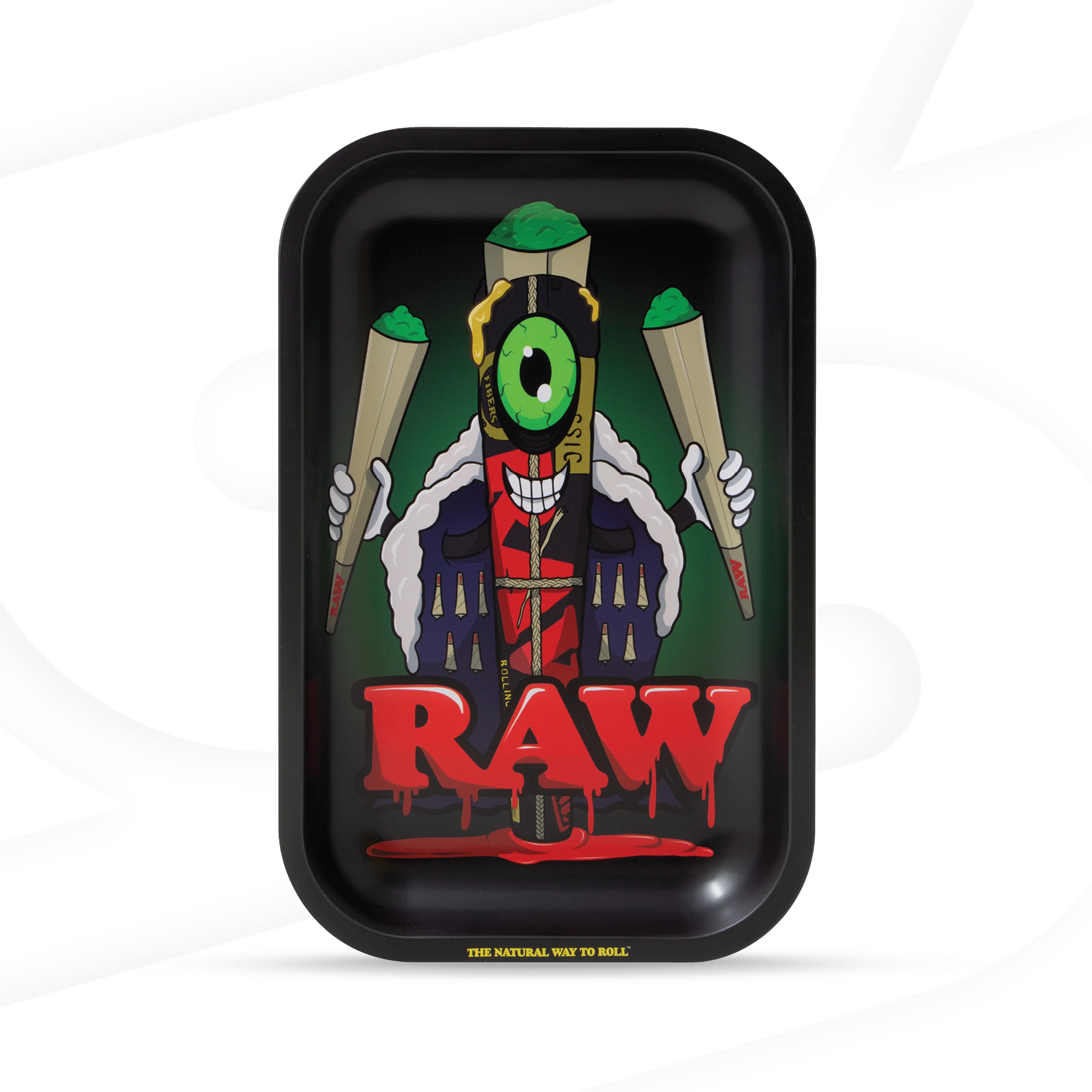 RAW Black Cone Monster Rolling Tray