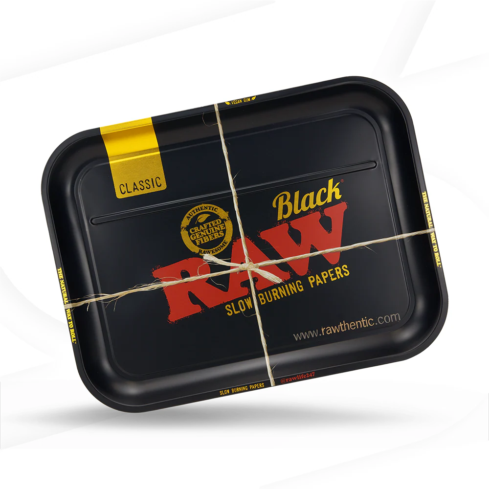 RAW Black Rolling Tray - XXL