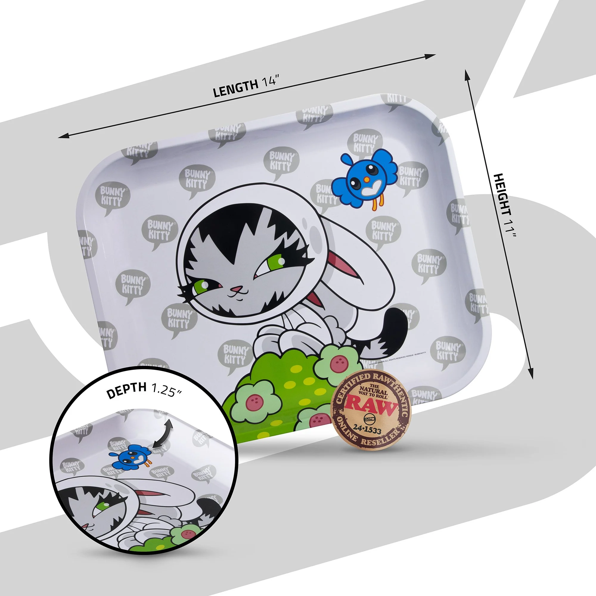 RAW Bunny Kitty Tray - Image 3