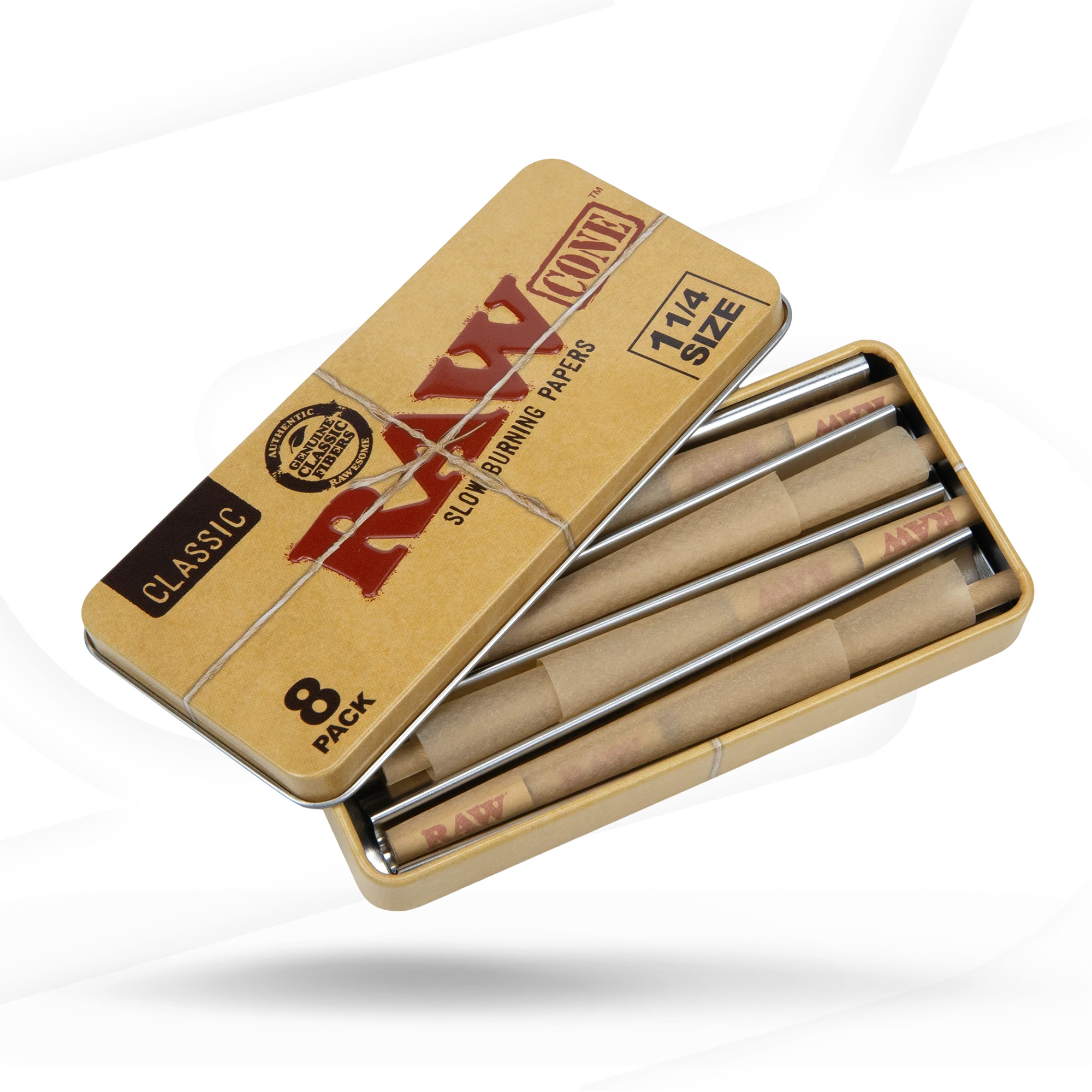 RAW Classic 1 1/4 Cone Tin
