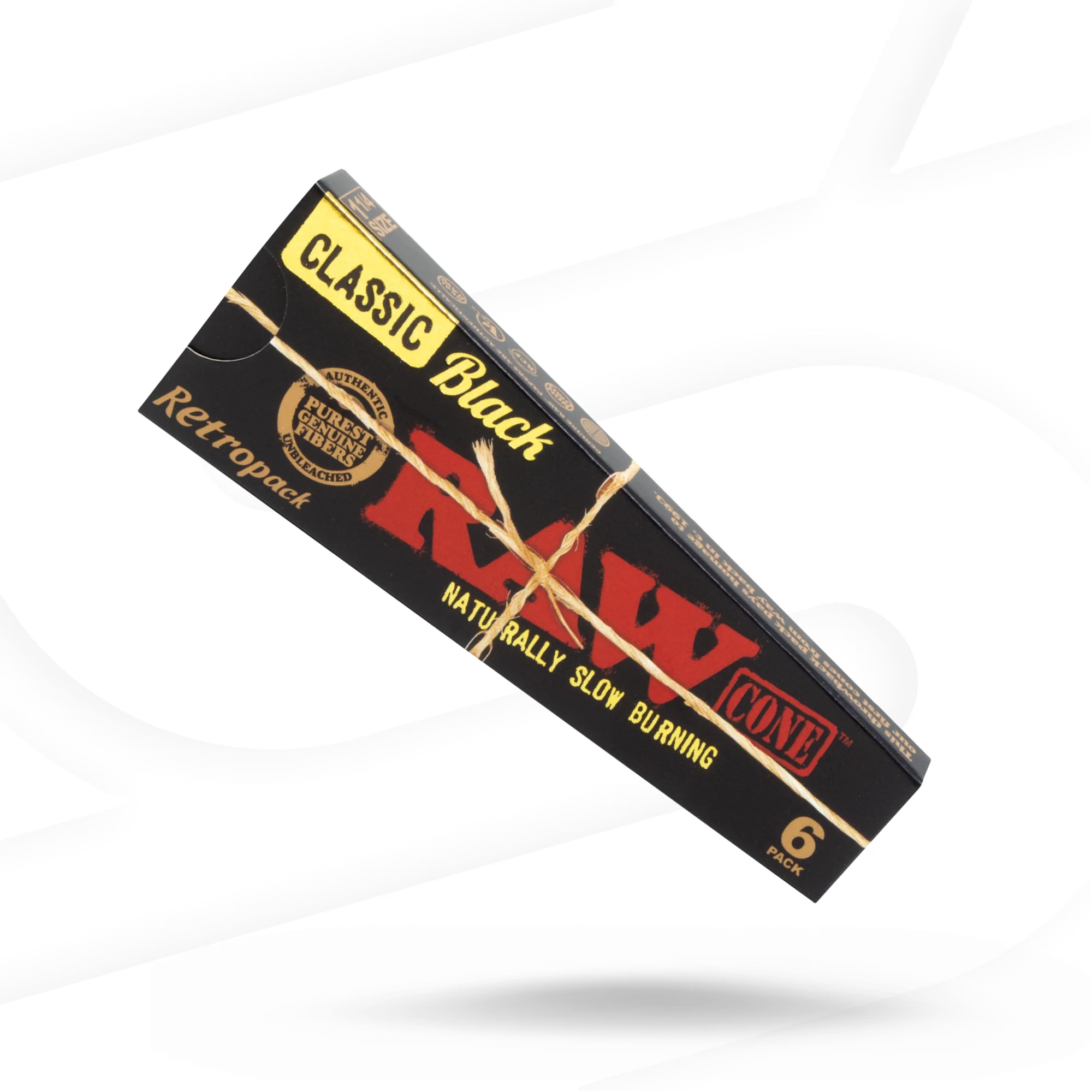 RAW Retropack Black Pre-Rolled Cones - Image 3