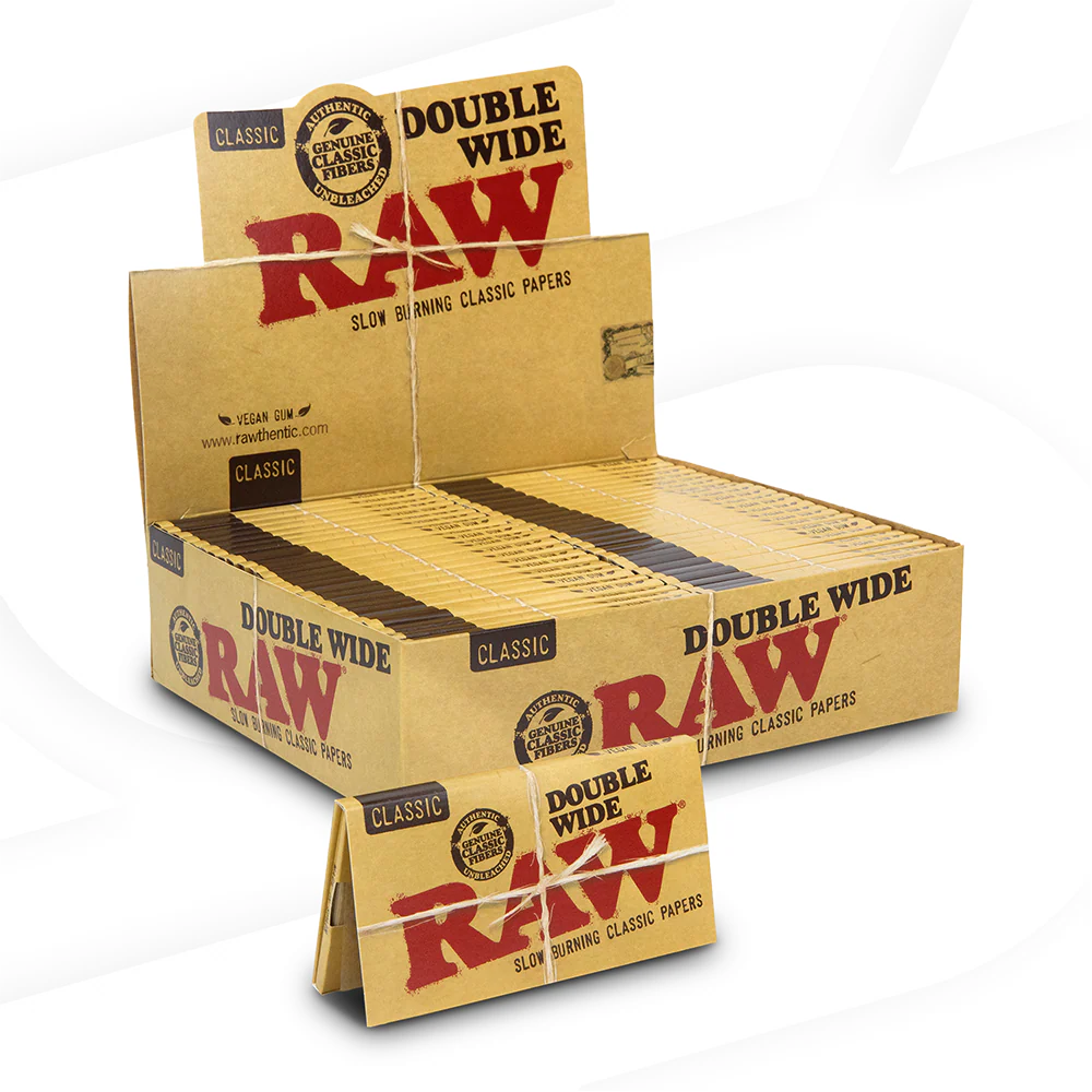 RAW Classic Double Wide Rolling Papers - Image 4