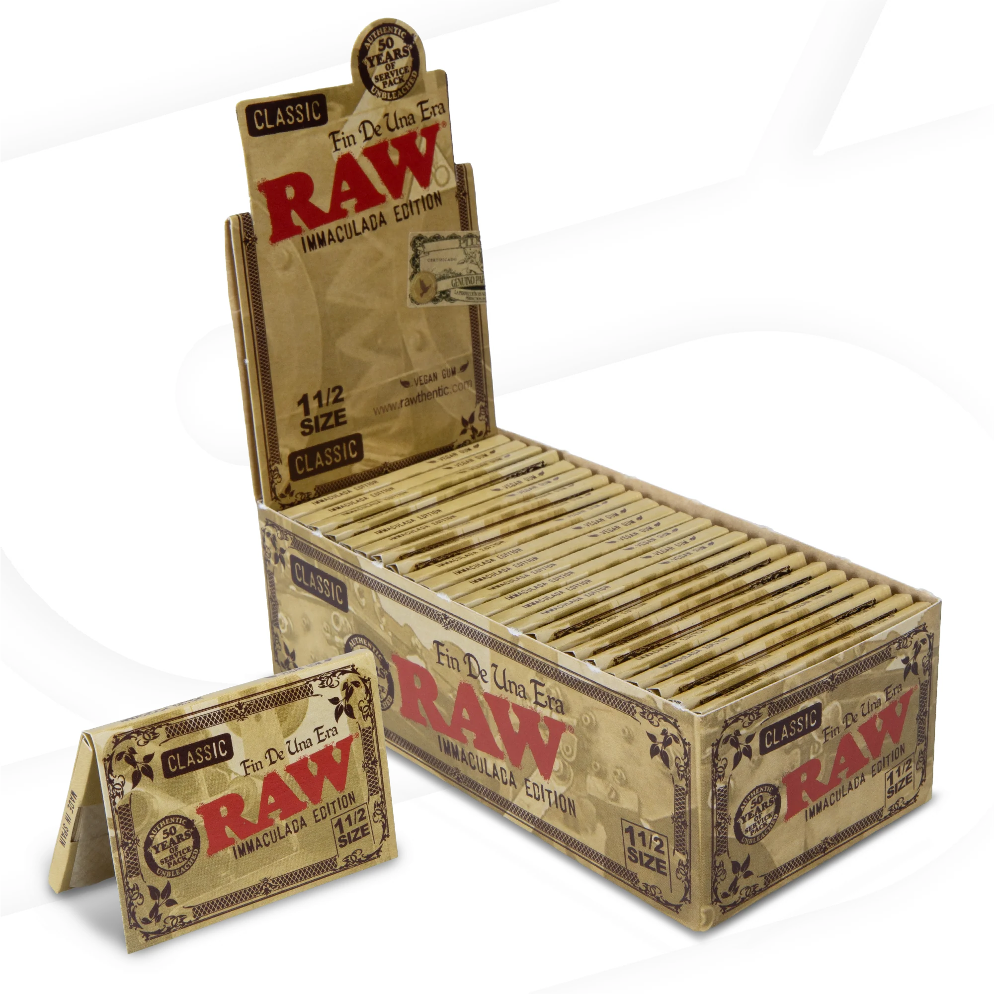 RAW Classic Immaculada 1 1/2 Rolling Papers - Image 5