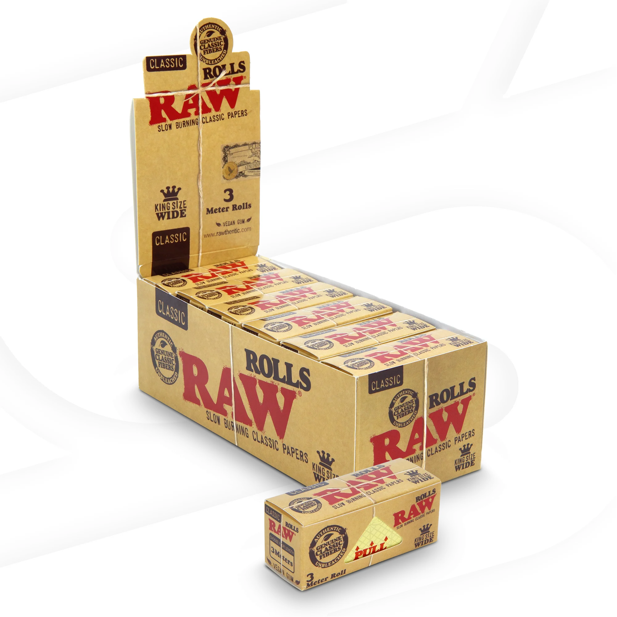 RAW Classic Paper Rolls King Size Wide - 3 Meters - Image 5