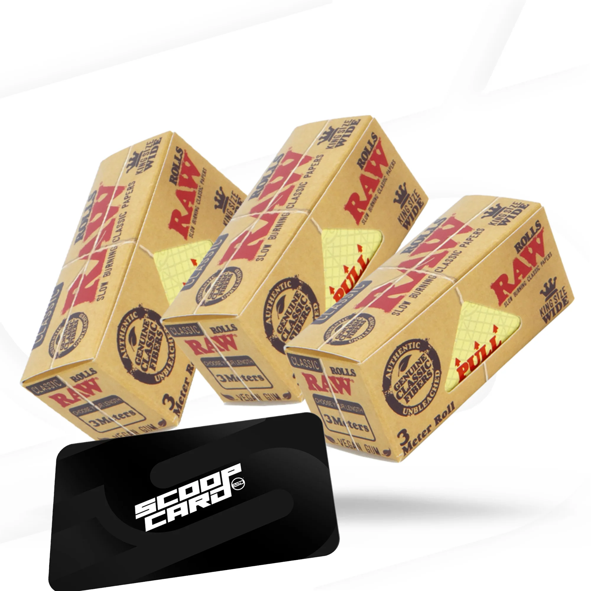 RAW Classic Paper Rolls King Size Wide - 3 Meters - Image 6