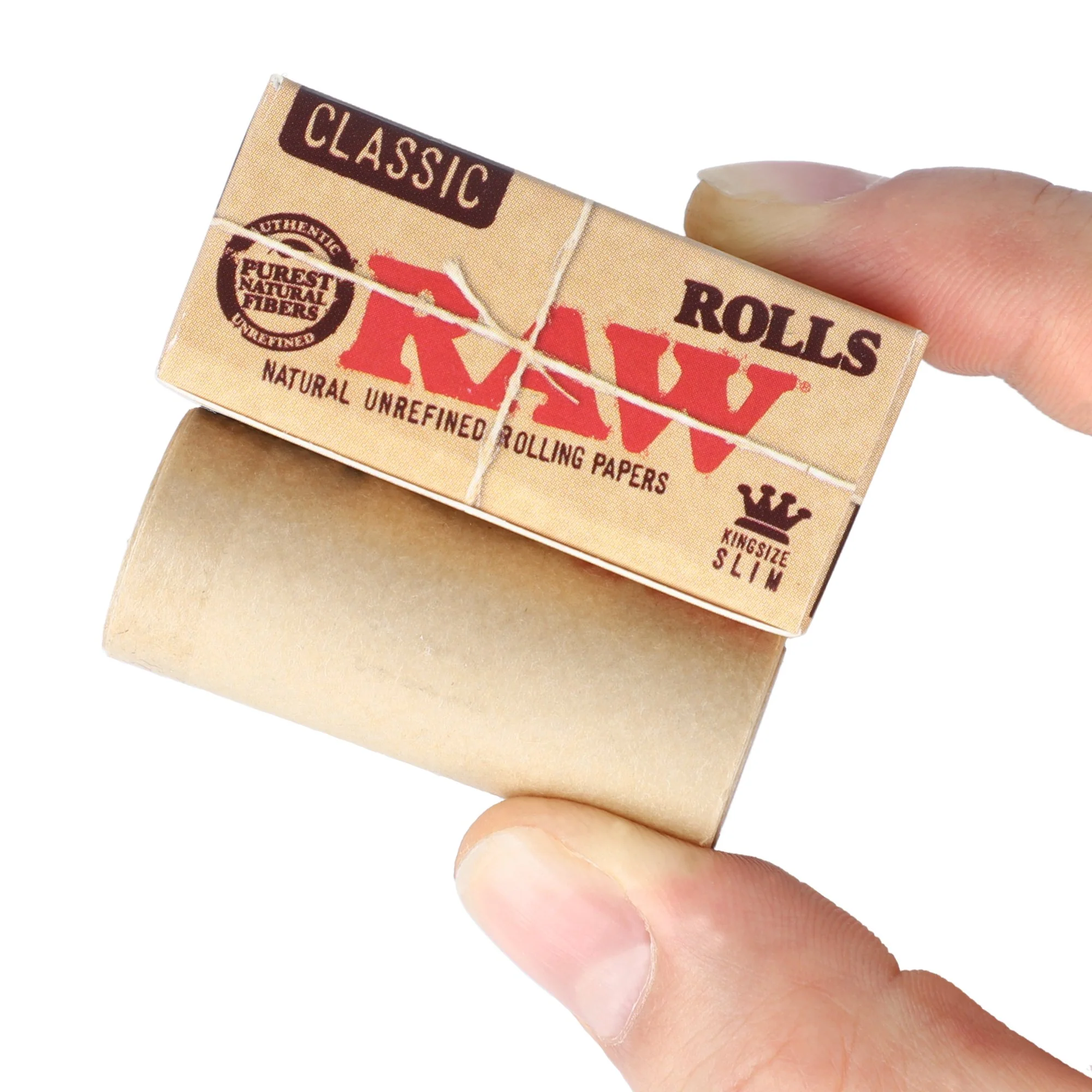 RAW Classic Paper Rolls King Size Slim - 5 Meters - Image 4