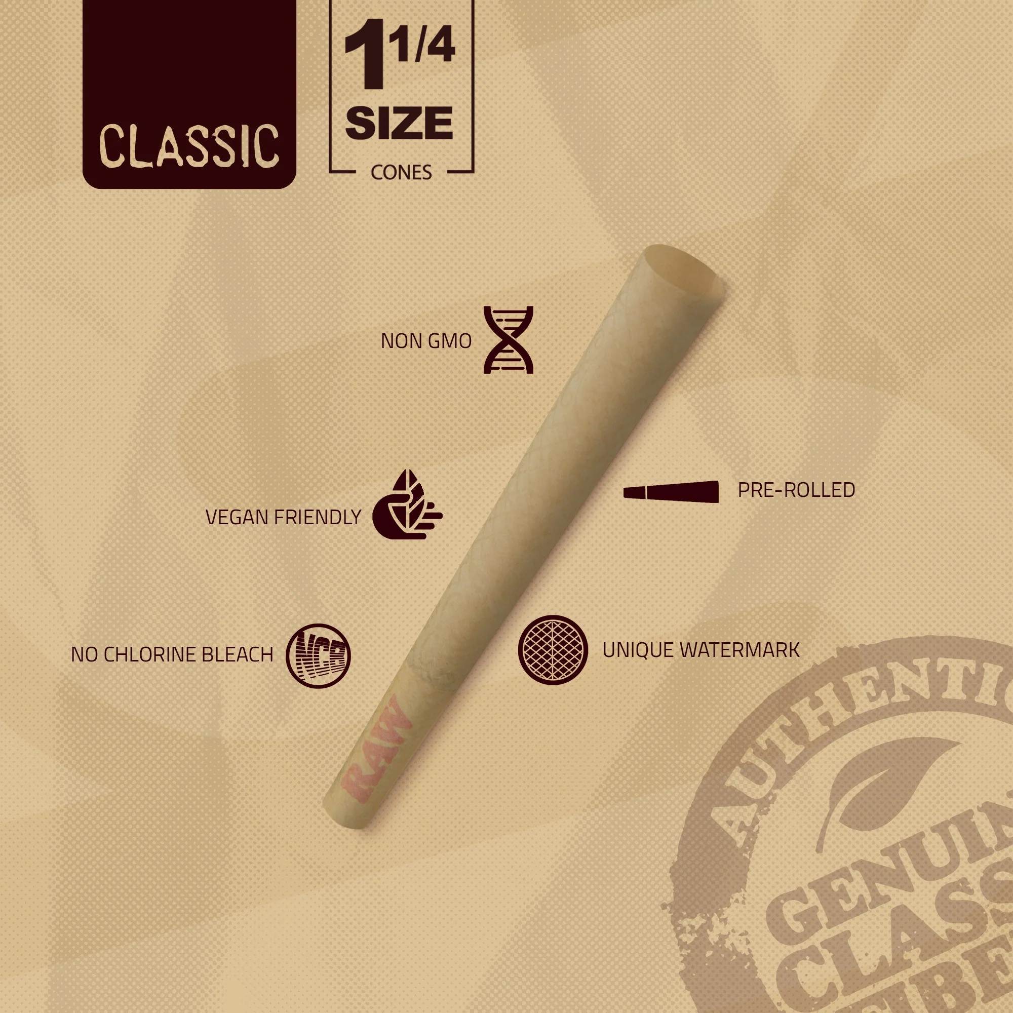 RAW Classic 1 1/4 Cones - Image 5