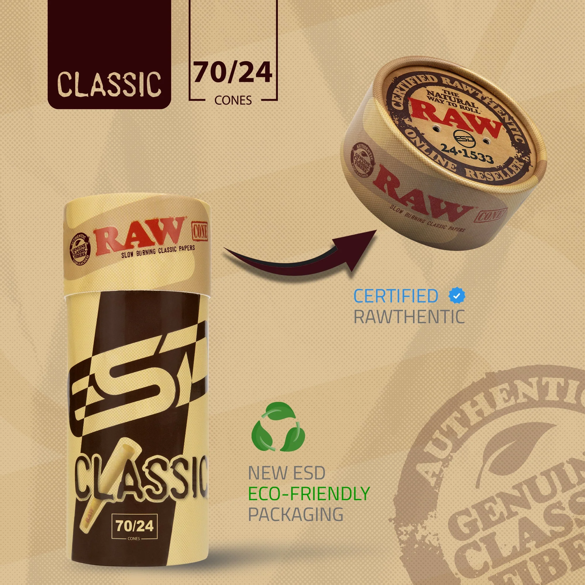 RAW Dogwalker Single Size Cones | 70/30 70/24 - Image 7