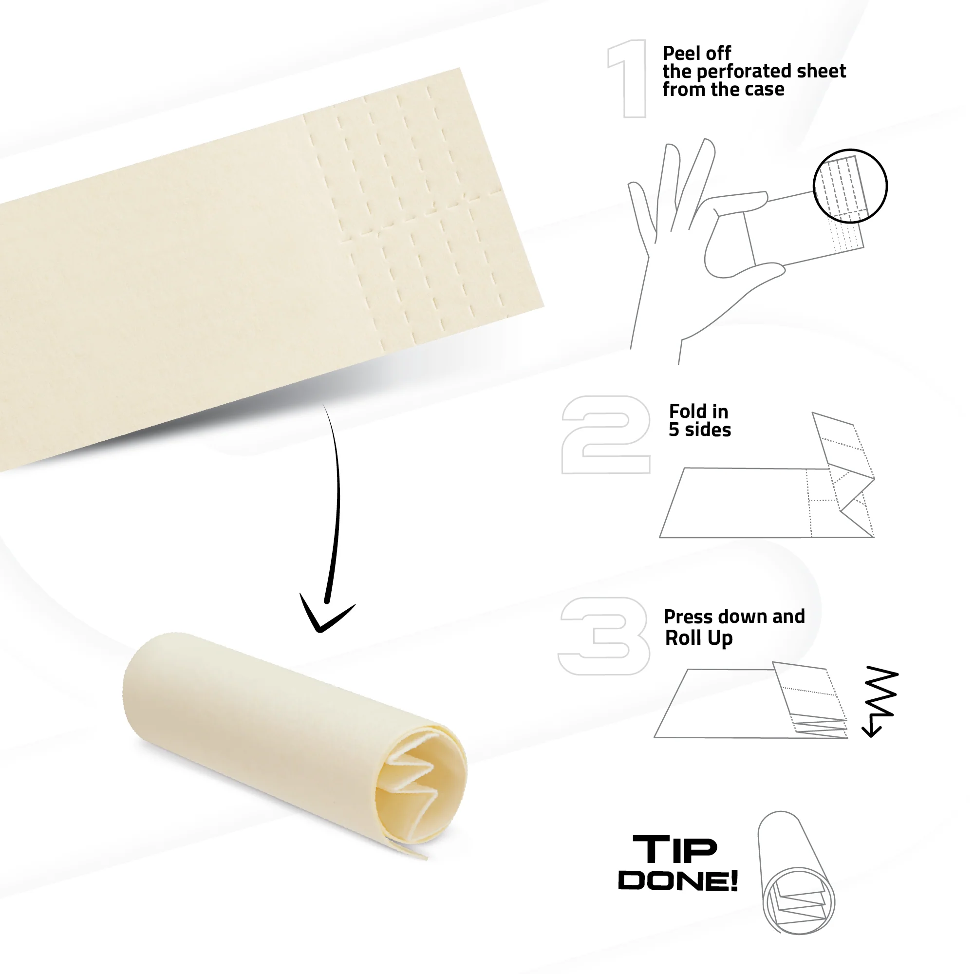 RAW Perforated Wide Tips - Image 4