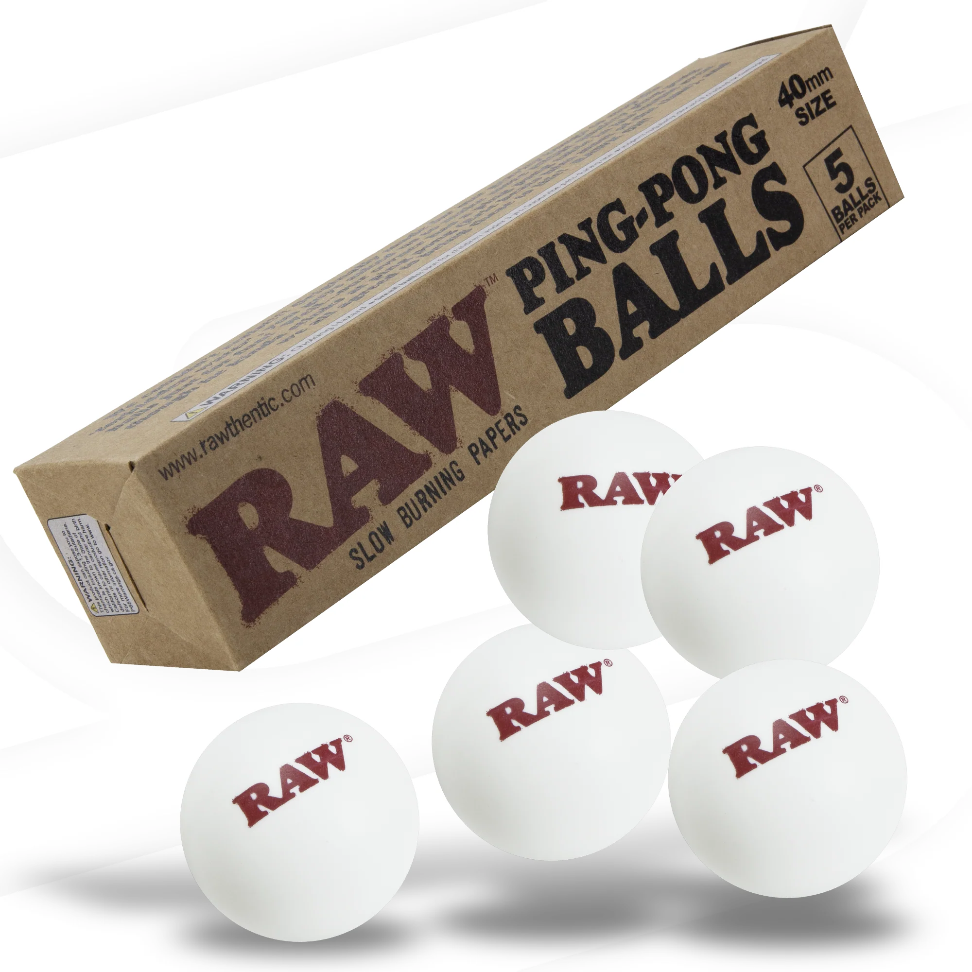 RAW Ping Pong Balls - Image 3