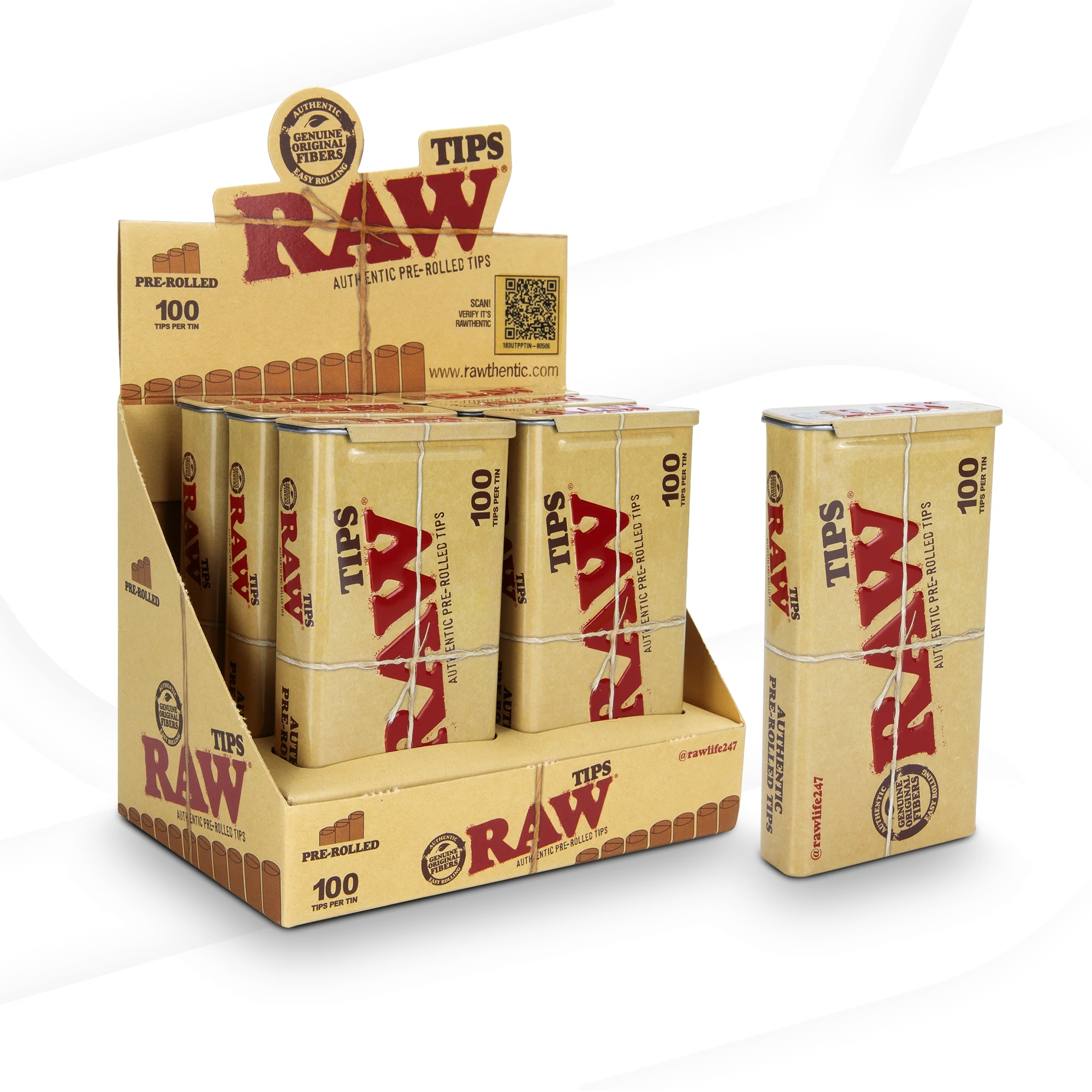RAW Pre-Rolled Tips - Image 5